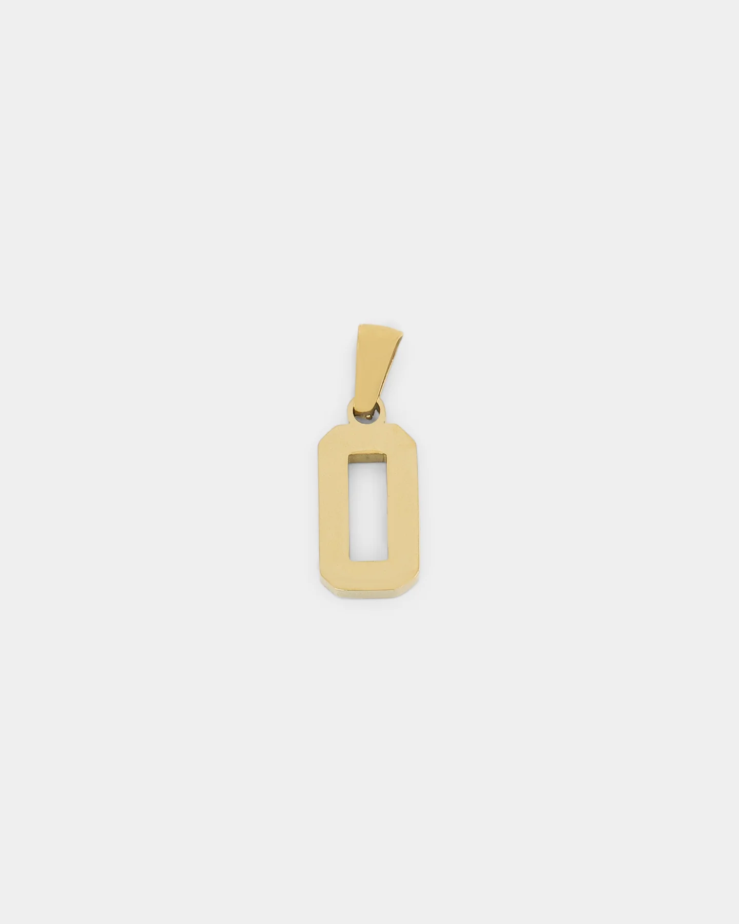 NXS College Number Pendant Gold - Image 3