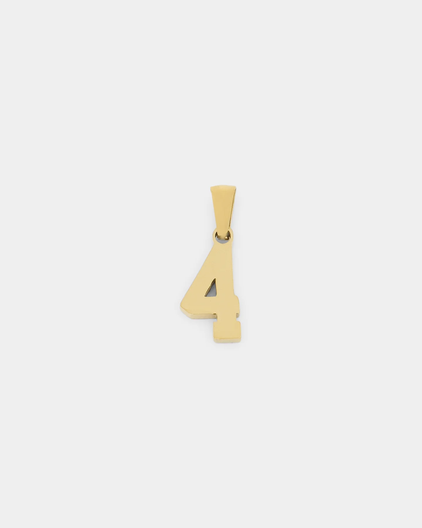 NXS College Number Pendant Gold - Image 9
