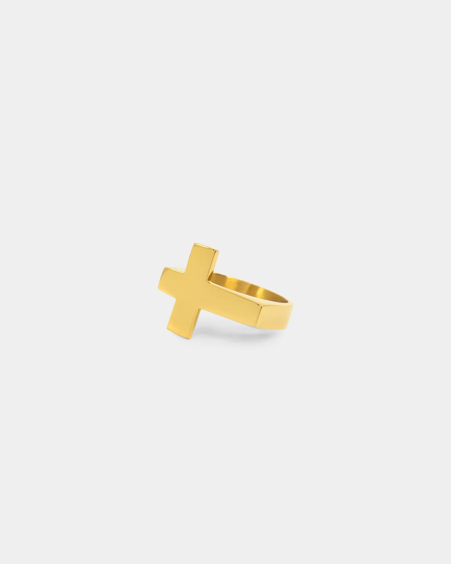 NXS Cross Ring Gold - Image 2
