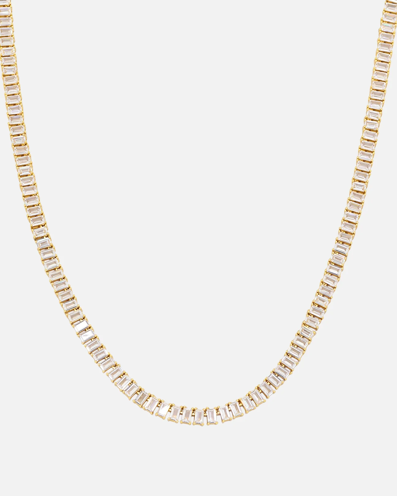 NXS Iced Baguette Chain Iced Gold