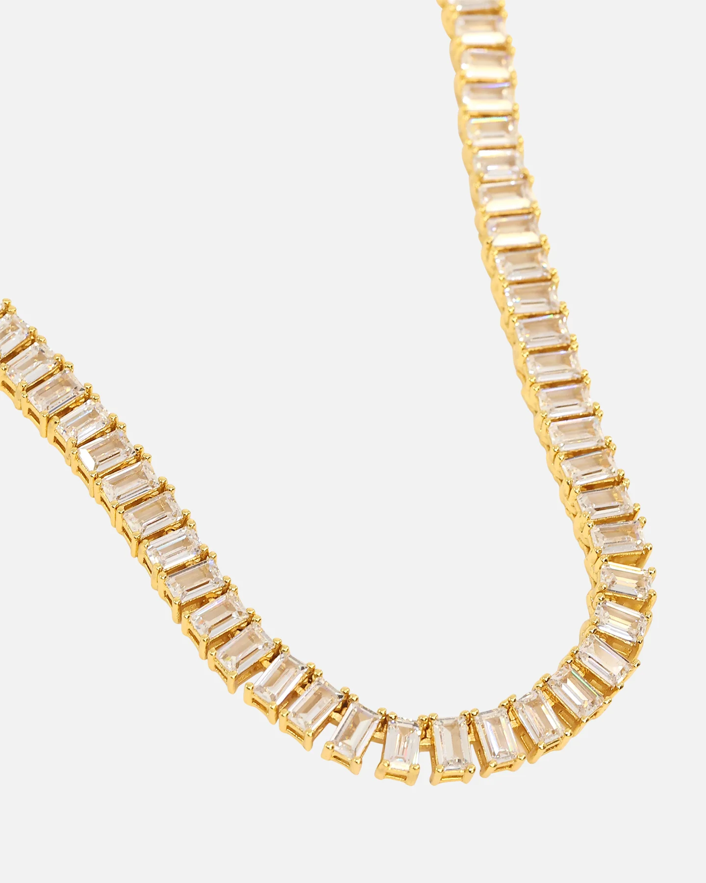 NXS Iced Baguette Chain Iced Gold - Image 3