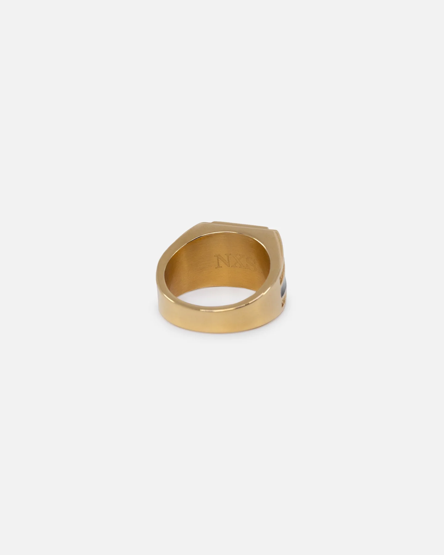NXS Statement Ring Gold/Black - Image 6