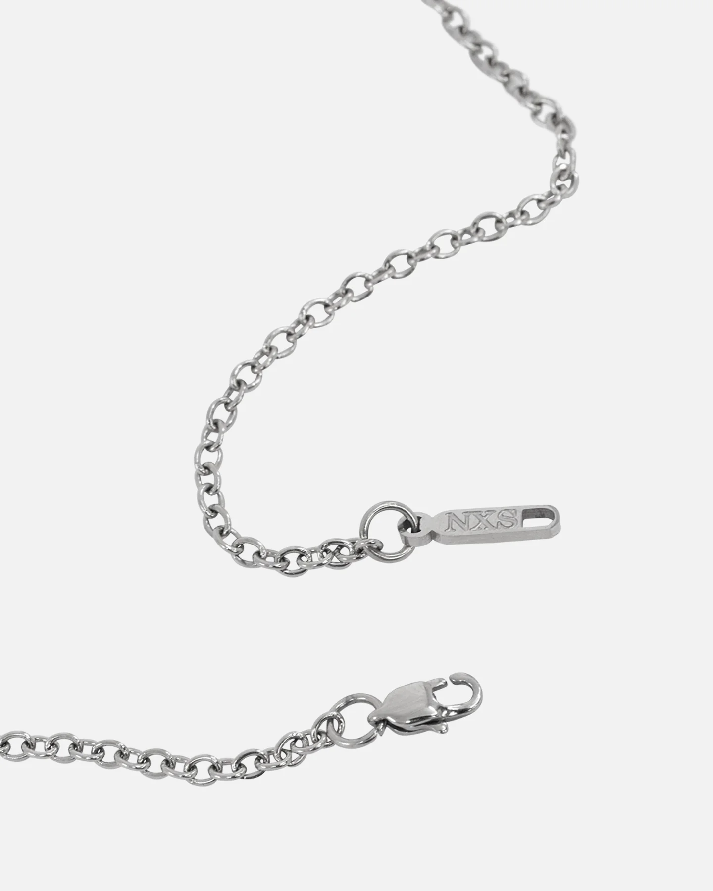 NXS Wing Necklace White Gold - Image 6