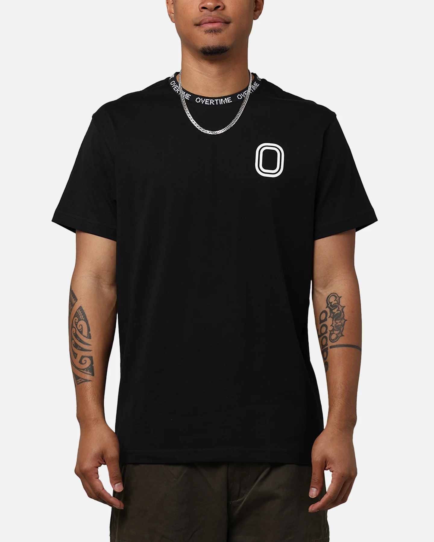 Overtime Rib T-Shirt Black - Image 2