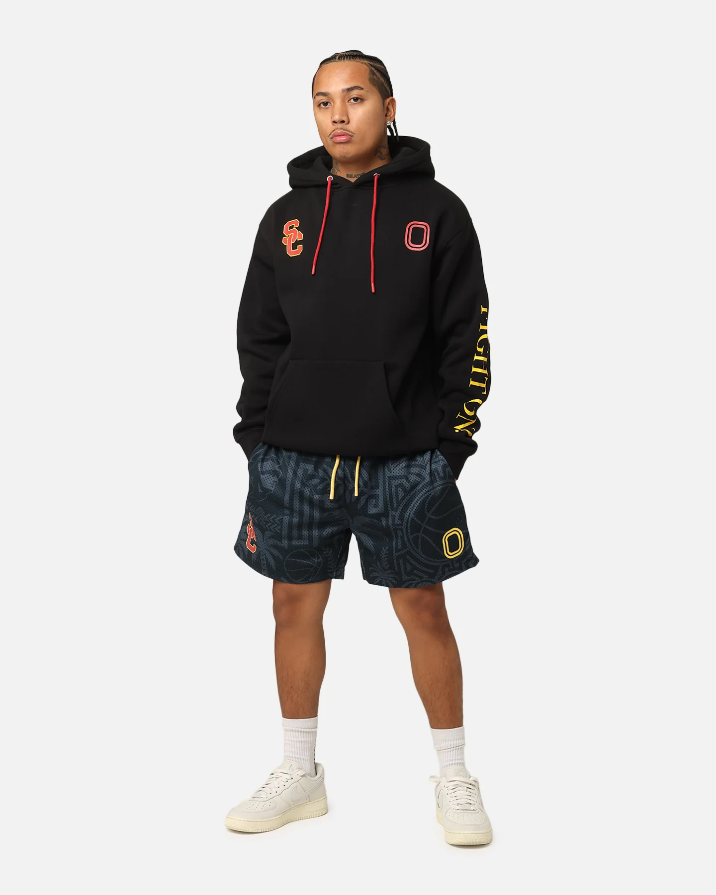Overtime USC Trojans Fight On Hoodie Black - Image 3