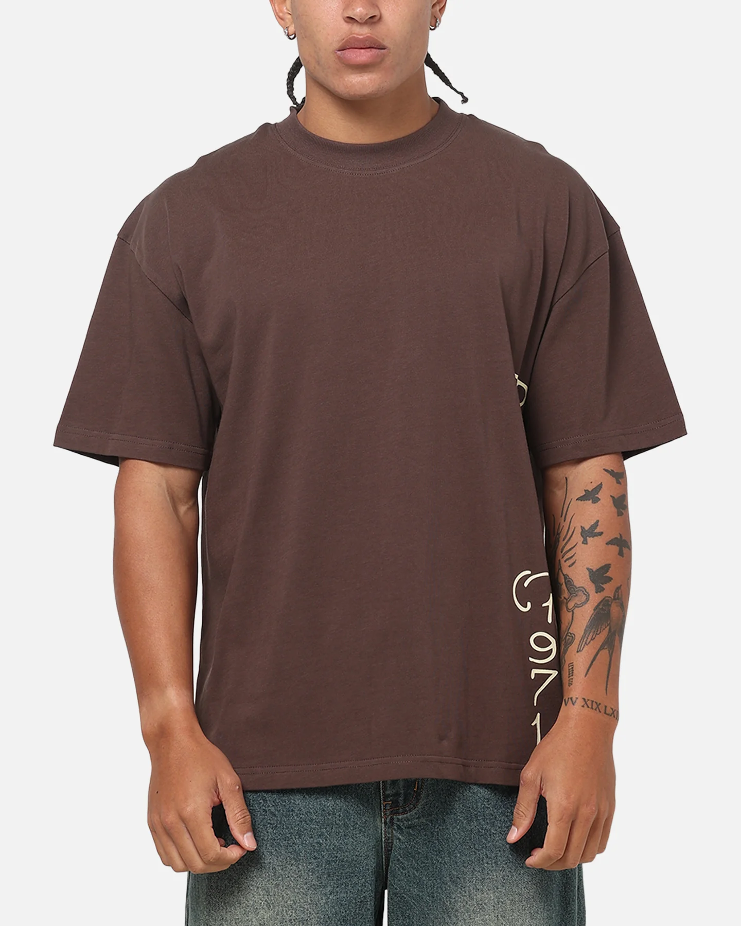 Ed Hardy Panther T-Shirt Brown - Image 2