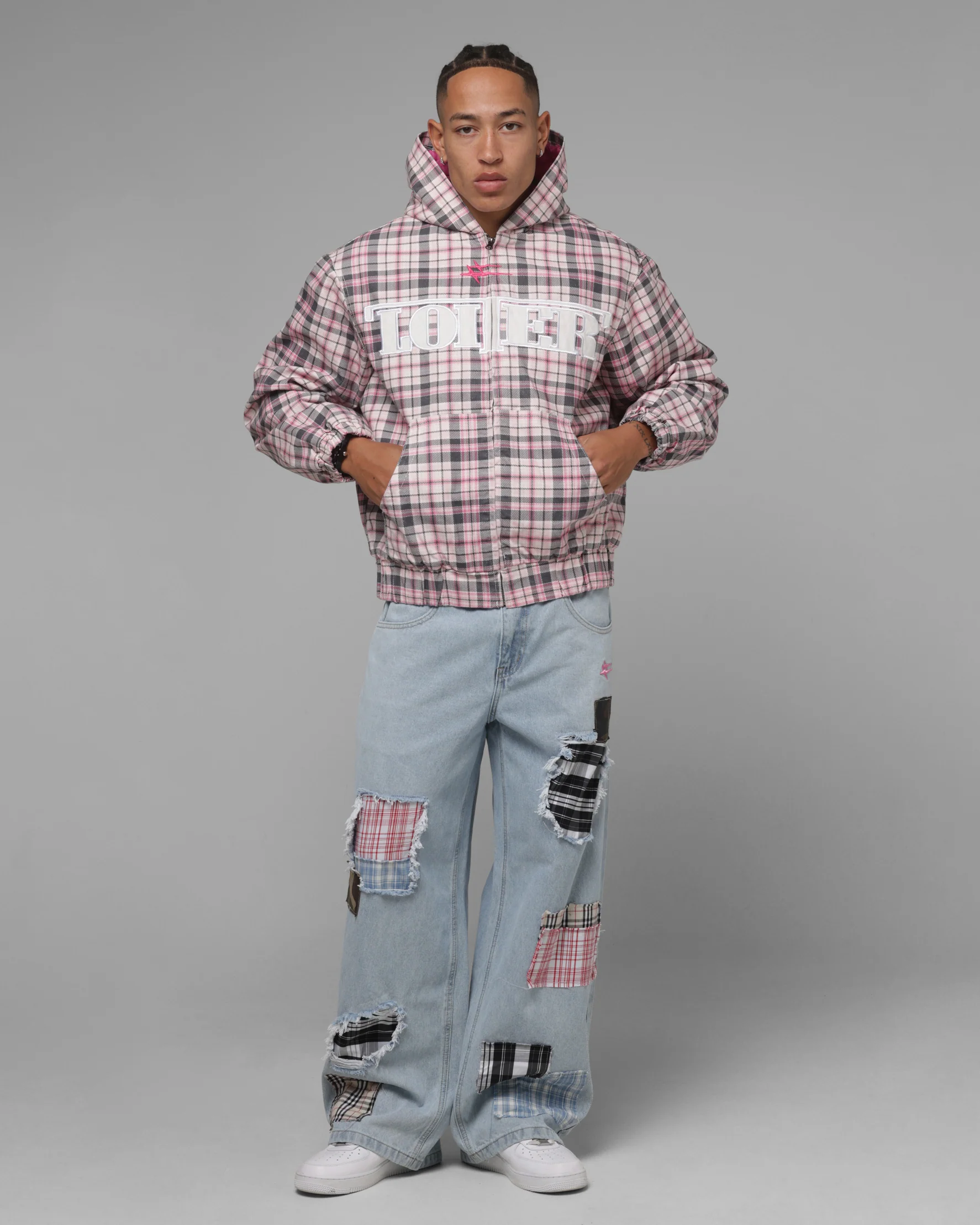 Loiter Patchwork Jeans Denim - Image 2