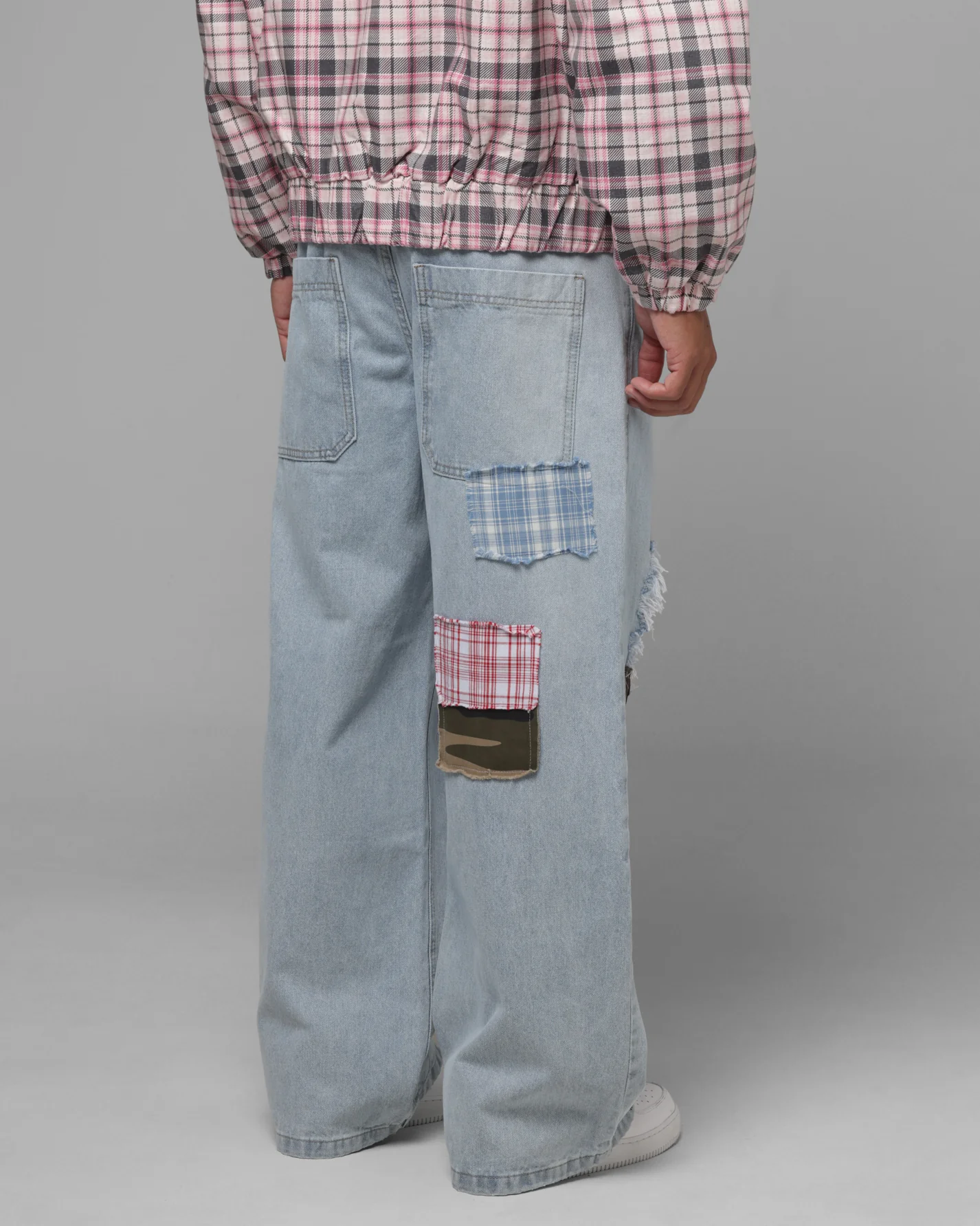 Loiter Patchwork Jeans Denim - Image 5