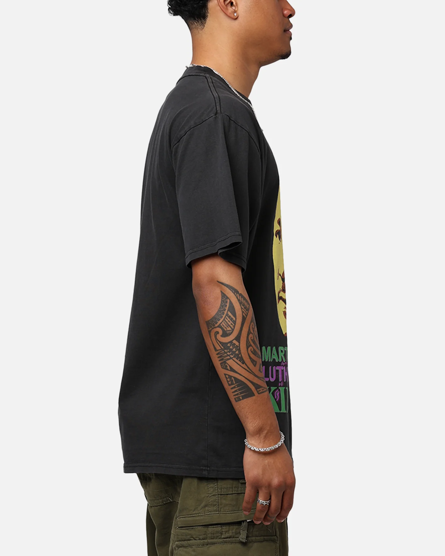 Philcos MLK T-Shirt Black - Image 4