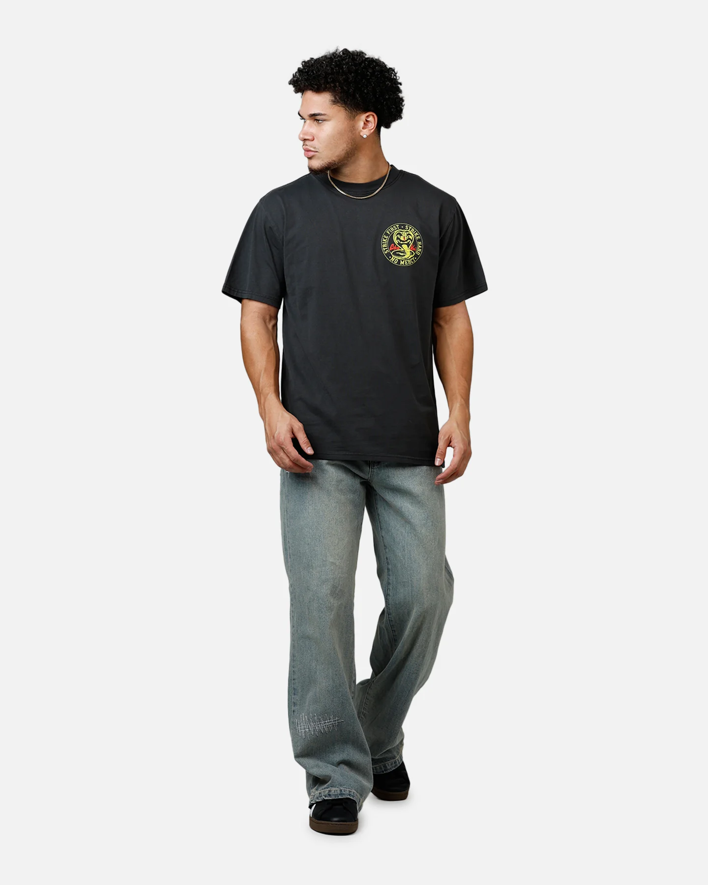 Philcos X Cobra Kai Johnny T-Shirt Black - Image 3