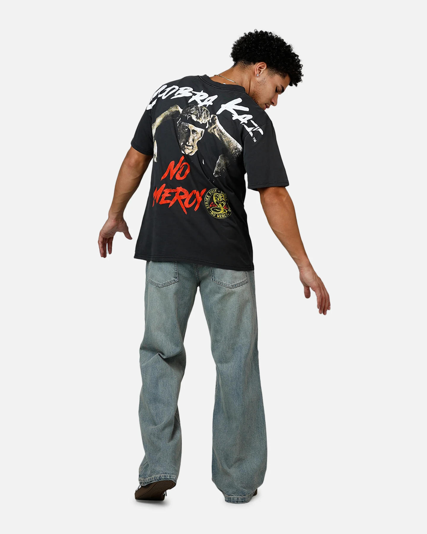 Philcos X Cobra Kai Johnny T-Shirt Black - Image 6