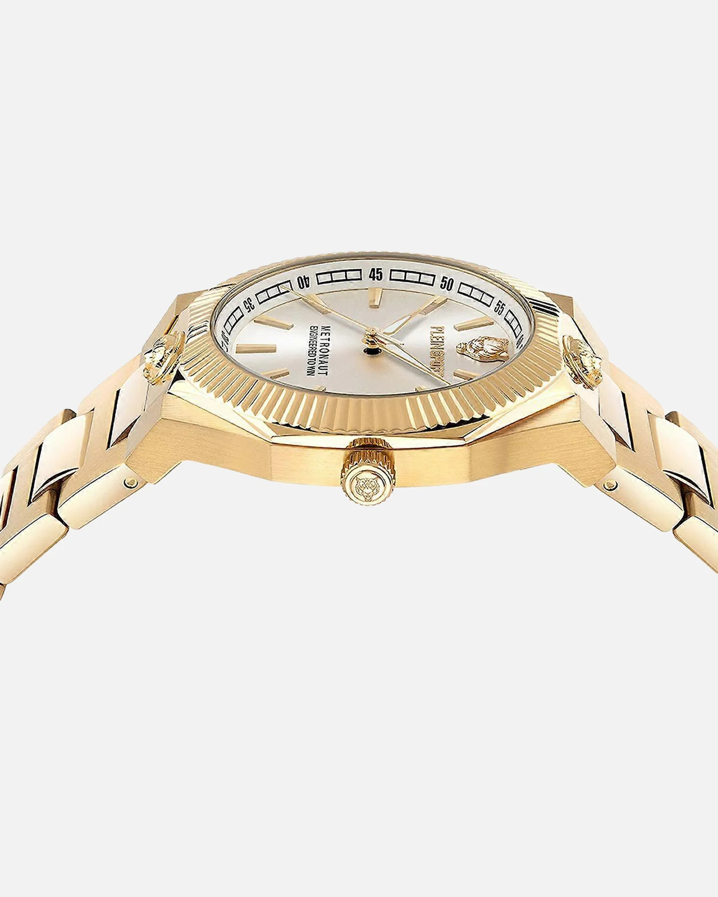 Phillip Plien Sport Metronaut Bracelet Watch Gold - Image 3