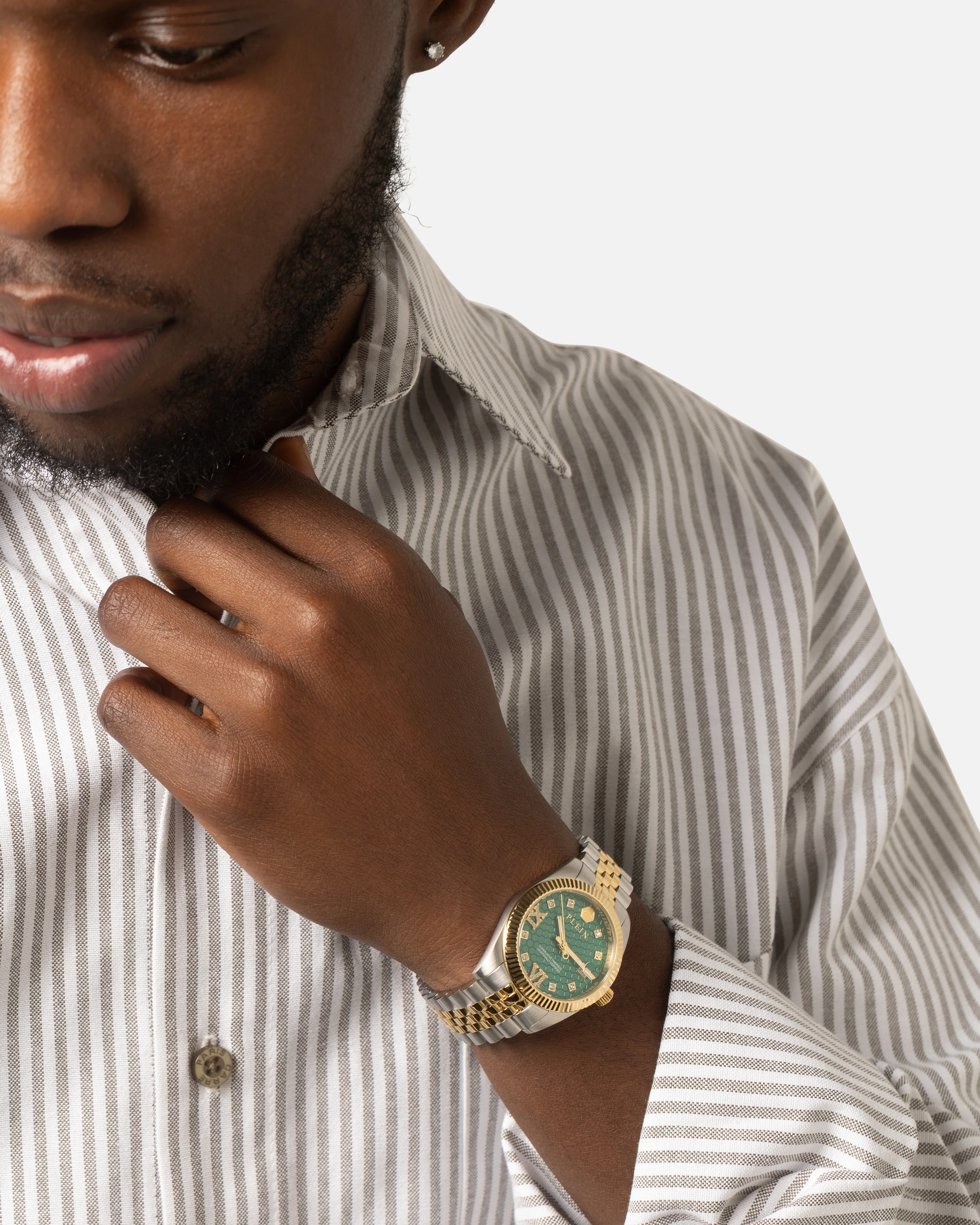 Philipp Plein Date Superlative Watch Green - Image 4