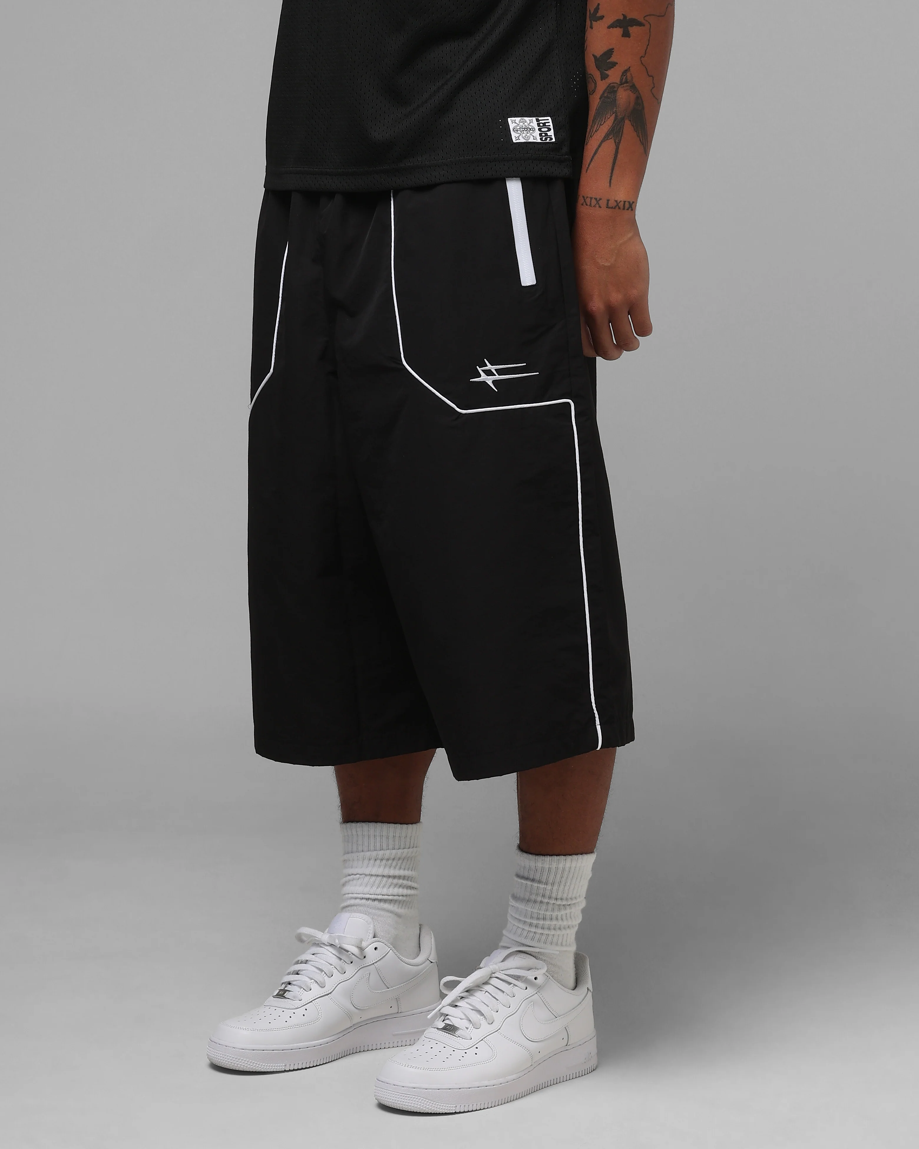 Loiter Pinline Board Shorts Black - Image 6