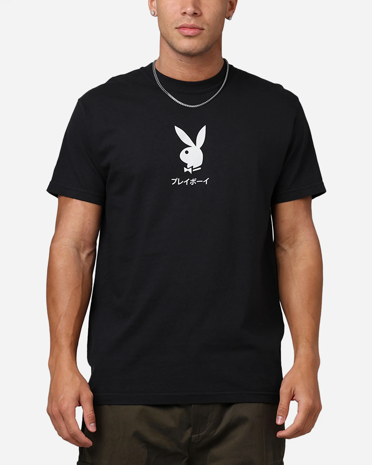 Playboy Ace Of Spades T-Shirt Black/White - Image 2