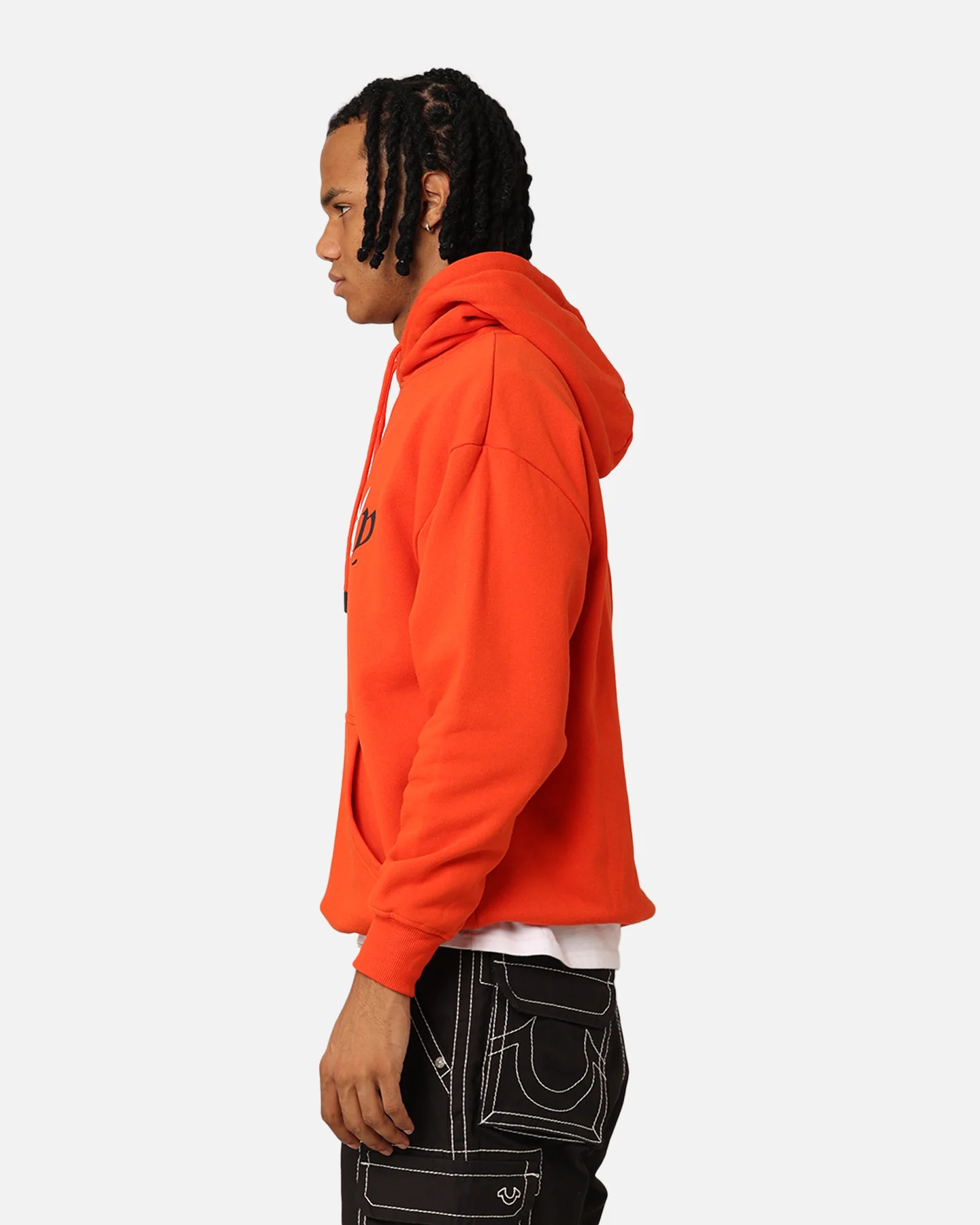 Playboy Bunny O Gothic Hoodie Orange - Image 6