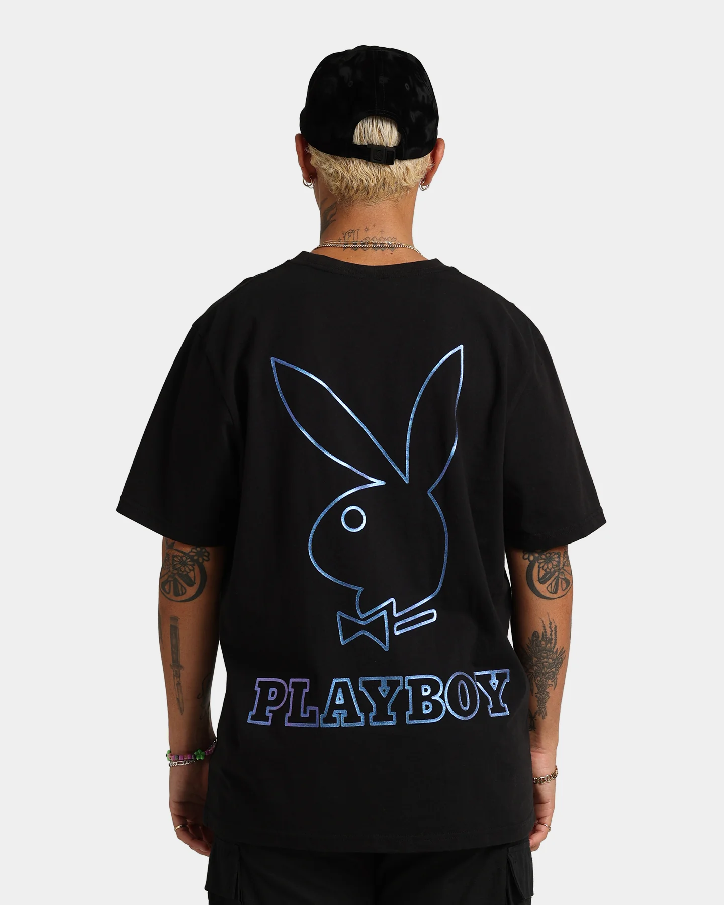 Playboy Bunny T-Shirt Black - Image 4