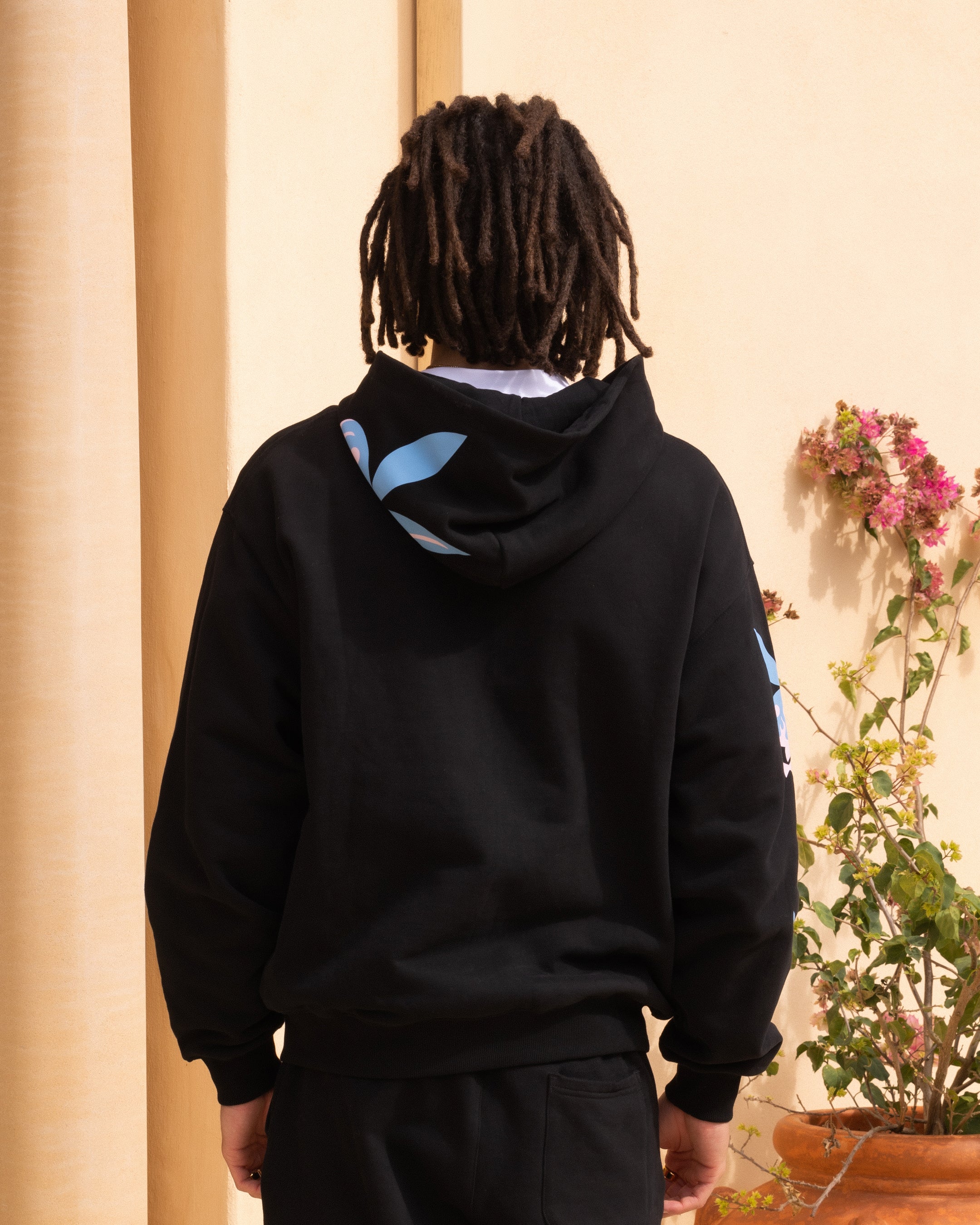 Playboy By Culture Kings Lit Bunny Fully Zip Hoodie Black - Image 5