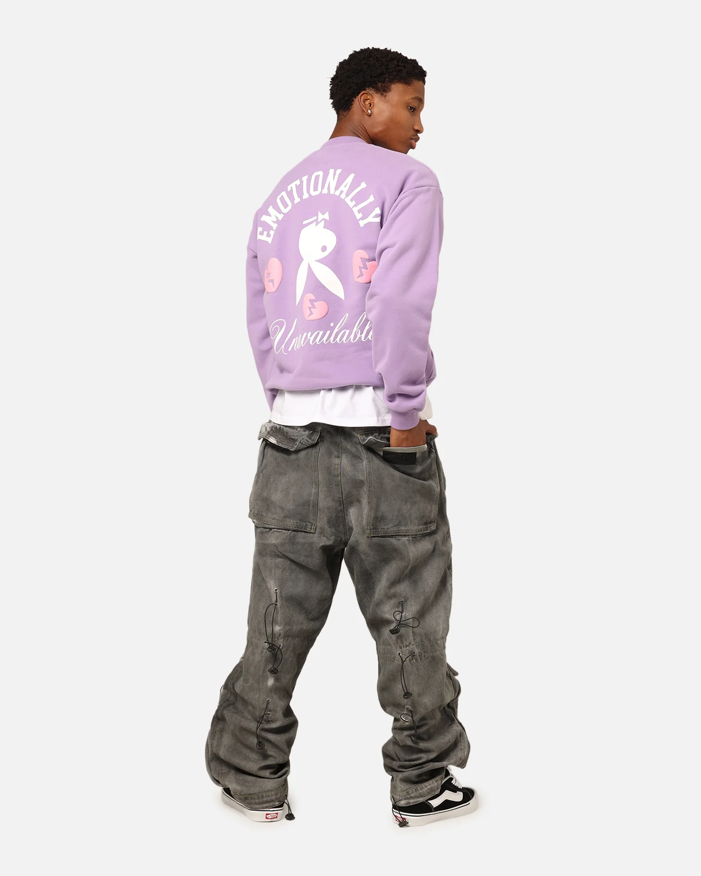 Playboy By Culture Kings Lover Boy Crewneck Purple - Image 3