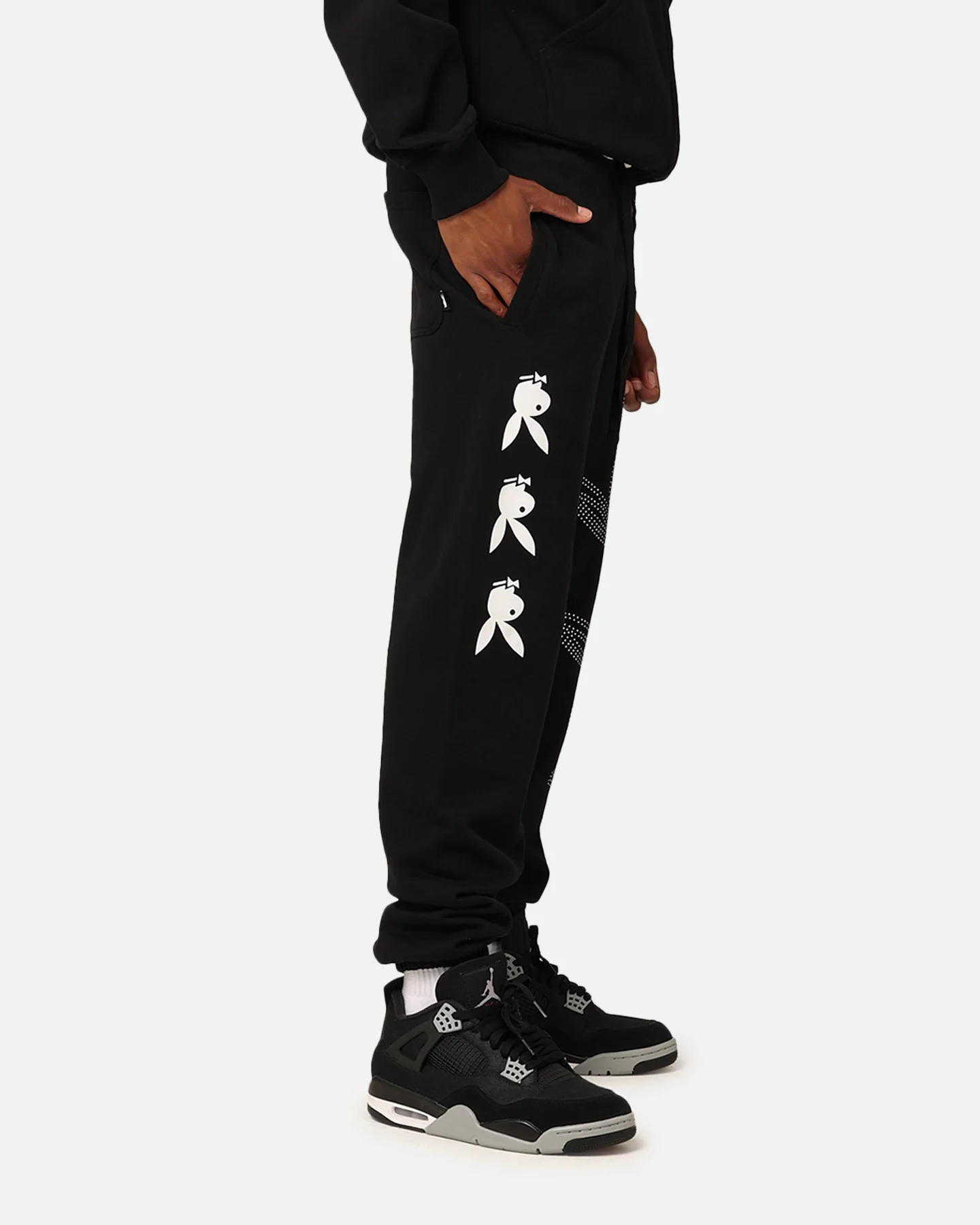 Playboy By Culture Kings Shyne Track Pants Black - Image 5
