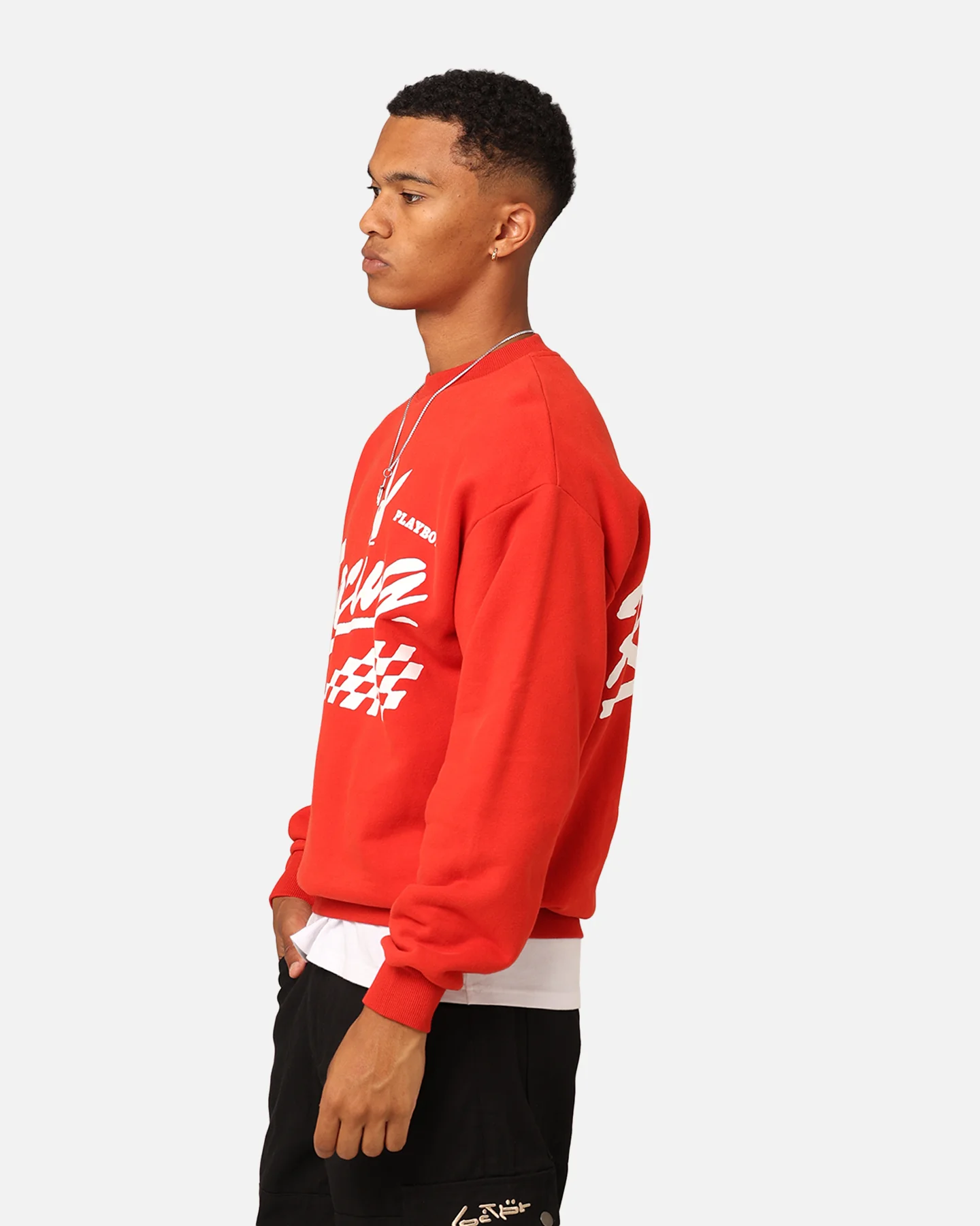 Playboy By Culture Kings Speedy Crewneck Red - Image 7