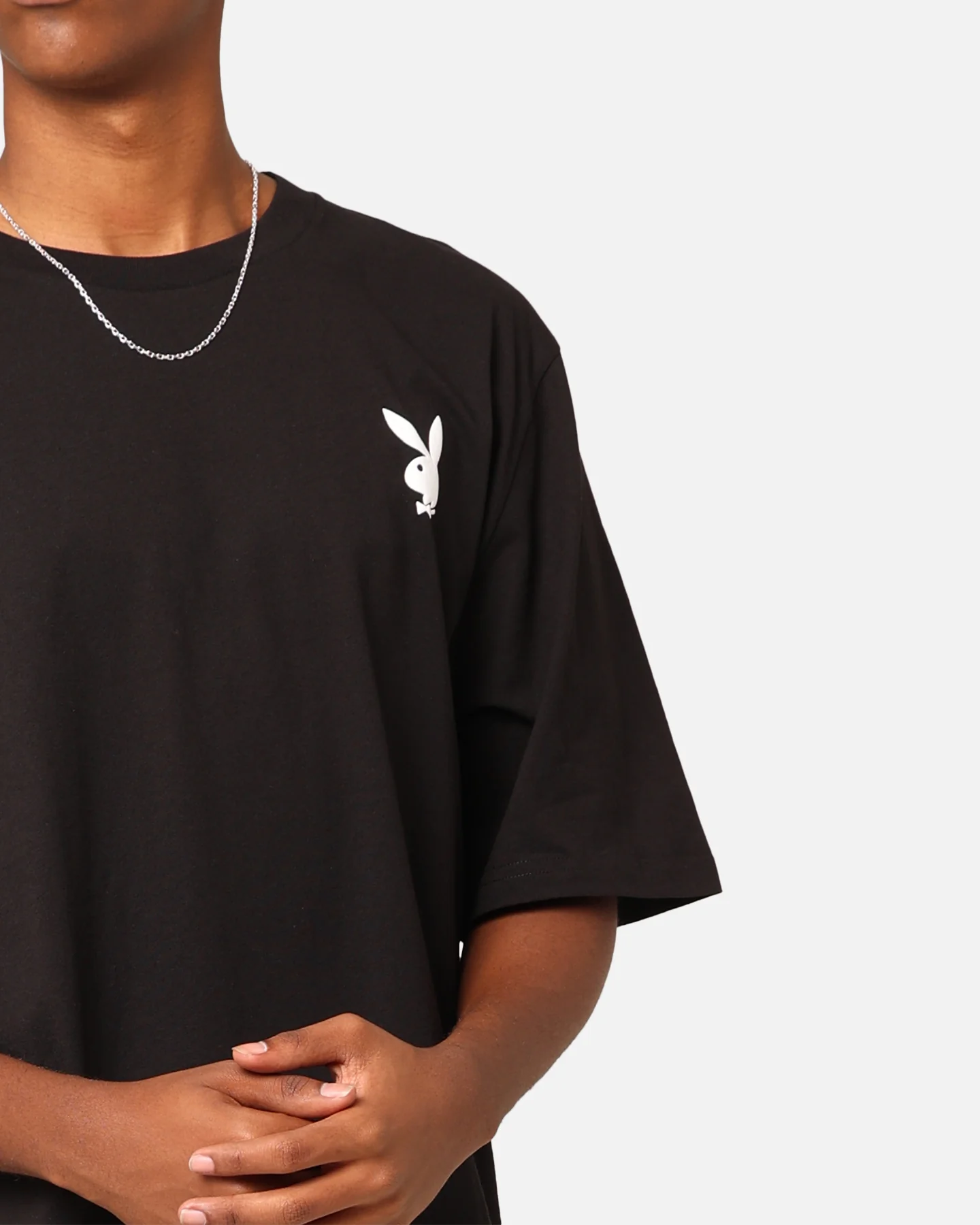 Playboy Gothic Stack T-Shirt Black - Image 7