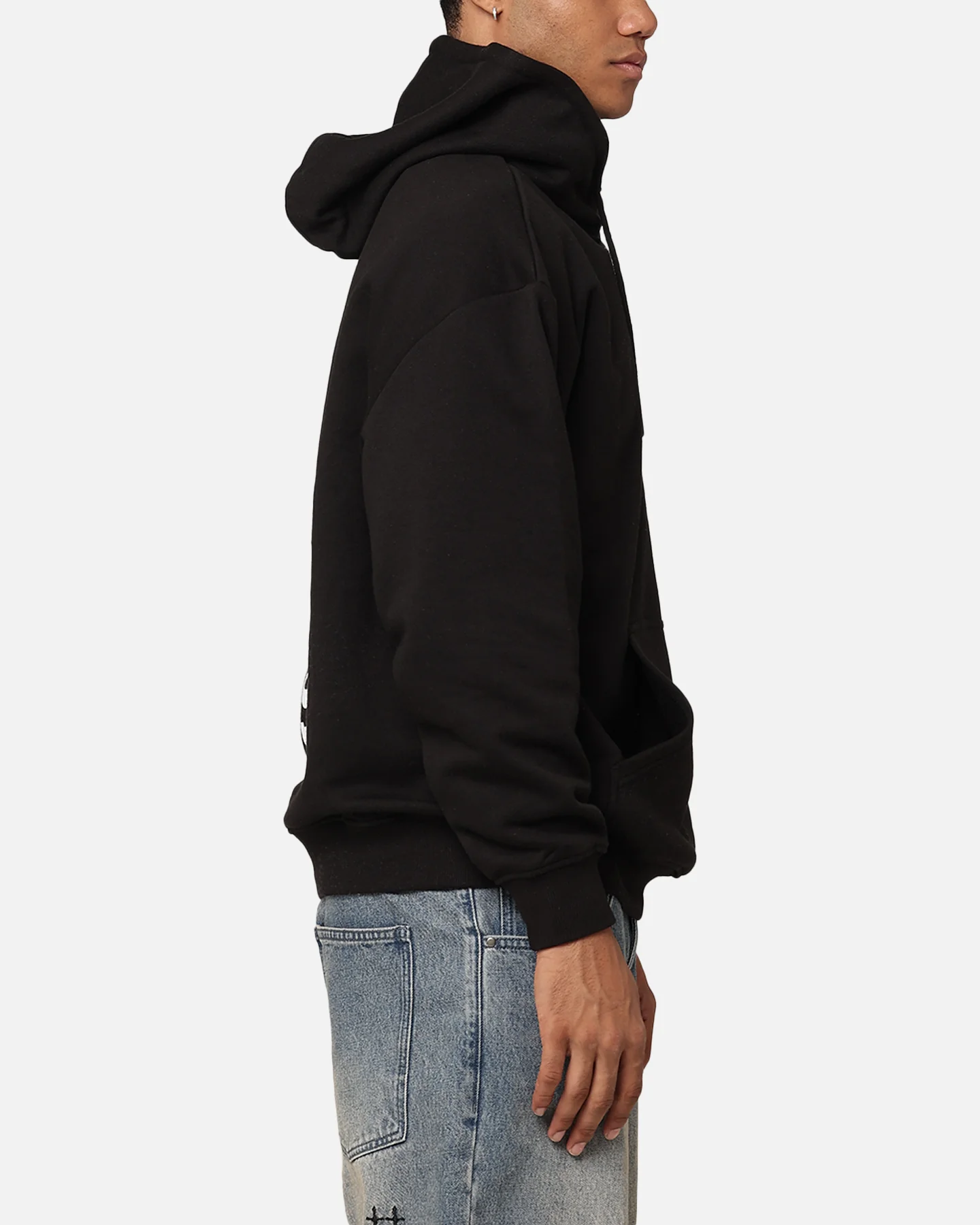 Playboy Logo Lockup Hoodie Black - Image 5