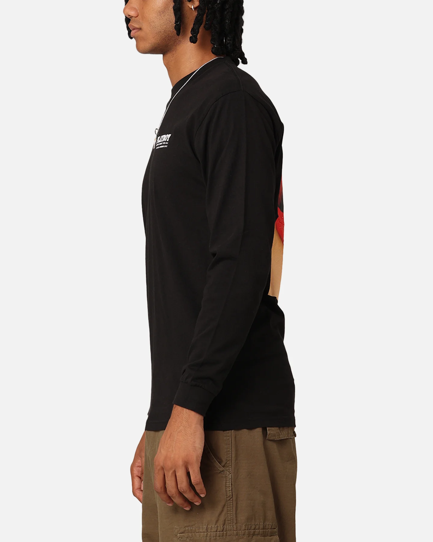 Playboy Nov '13 Long Sleeve T-Shirt Black - Image 6