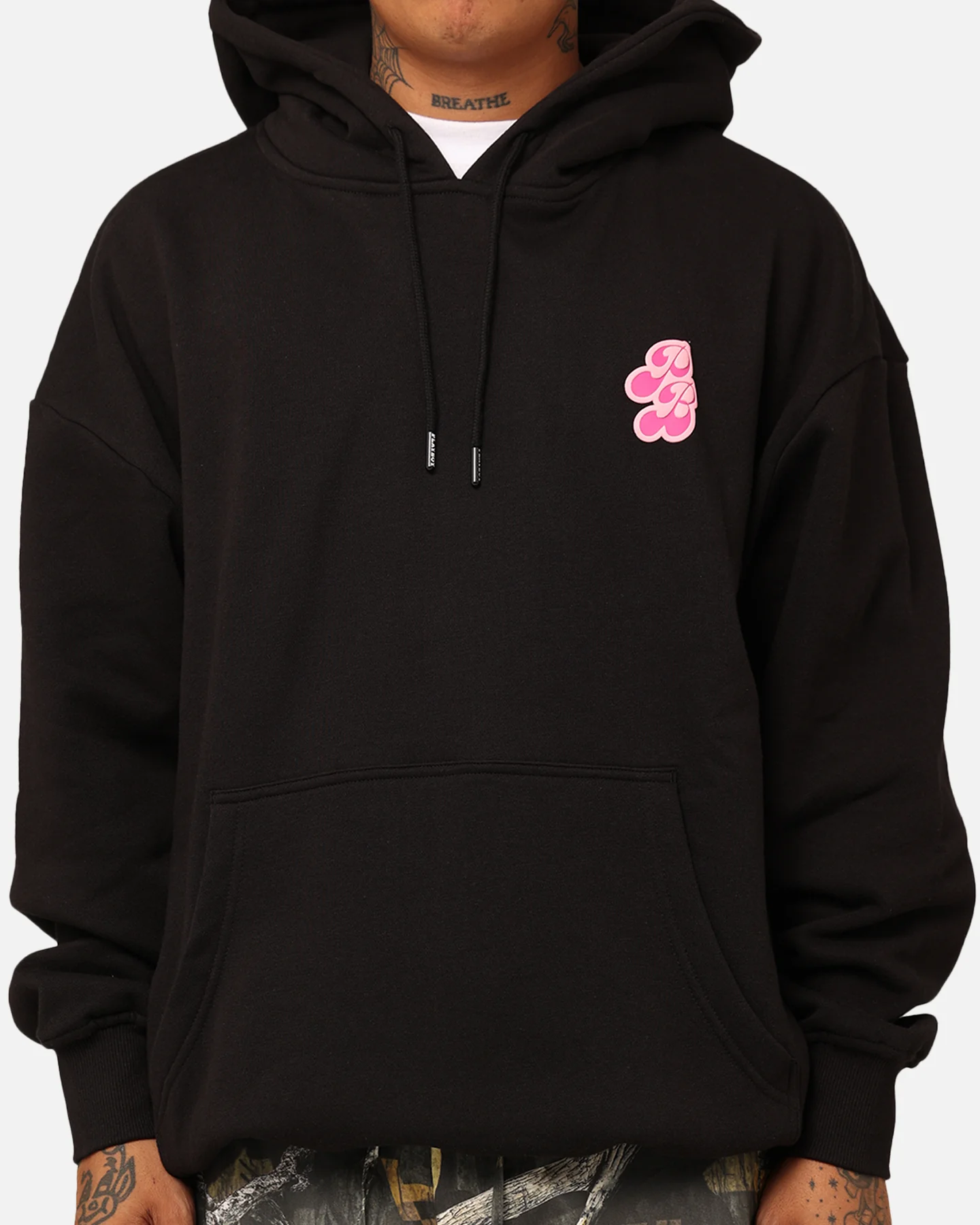 Playboy PB Heart Hoodie Black - Image 4