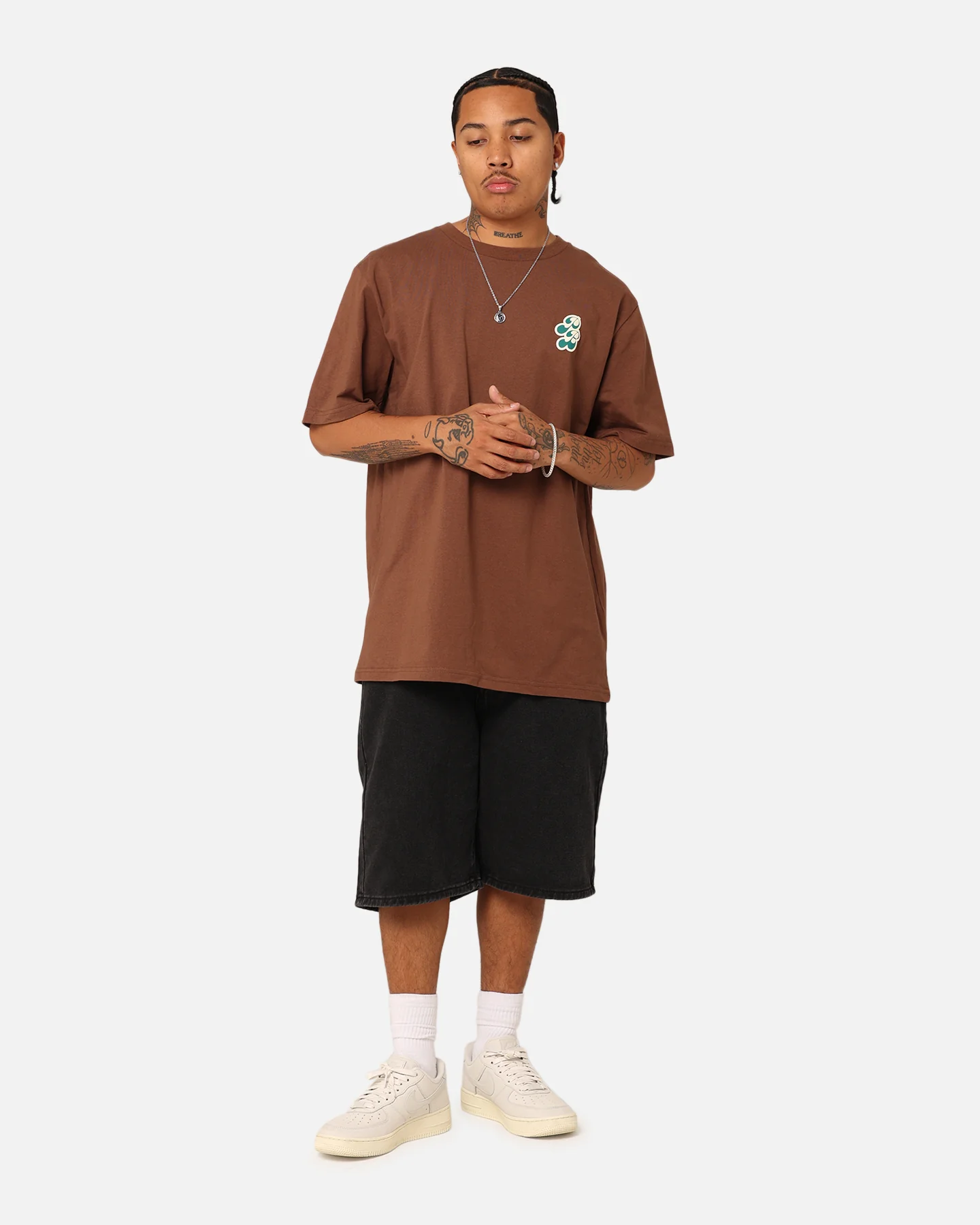 Playboy PB Heart T-Shirt Brown - Image 8
