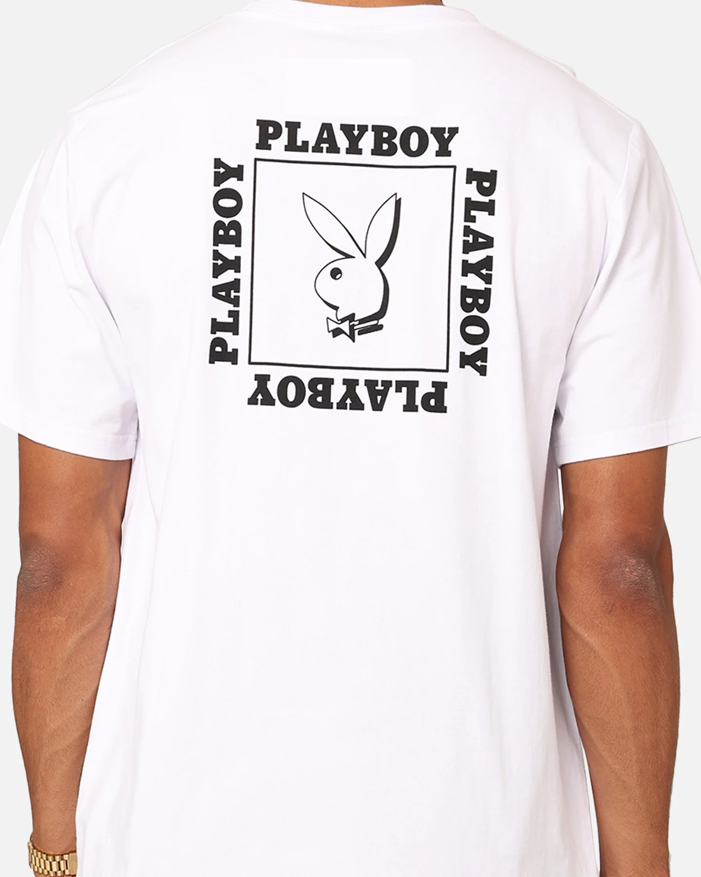 Playboy Playboy Bunny Icon T-Shirt White - Image 5