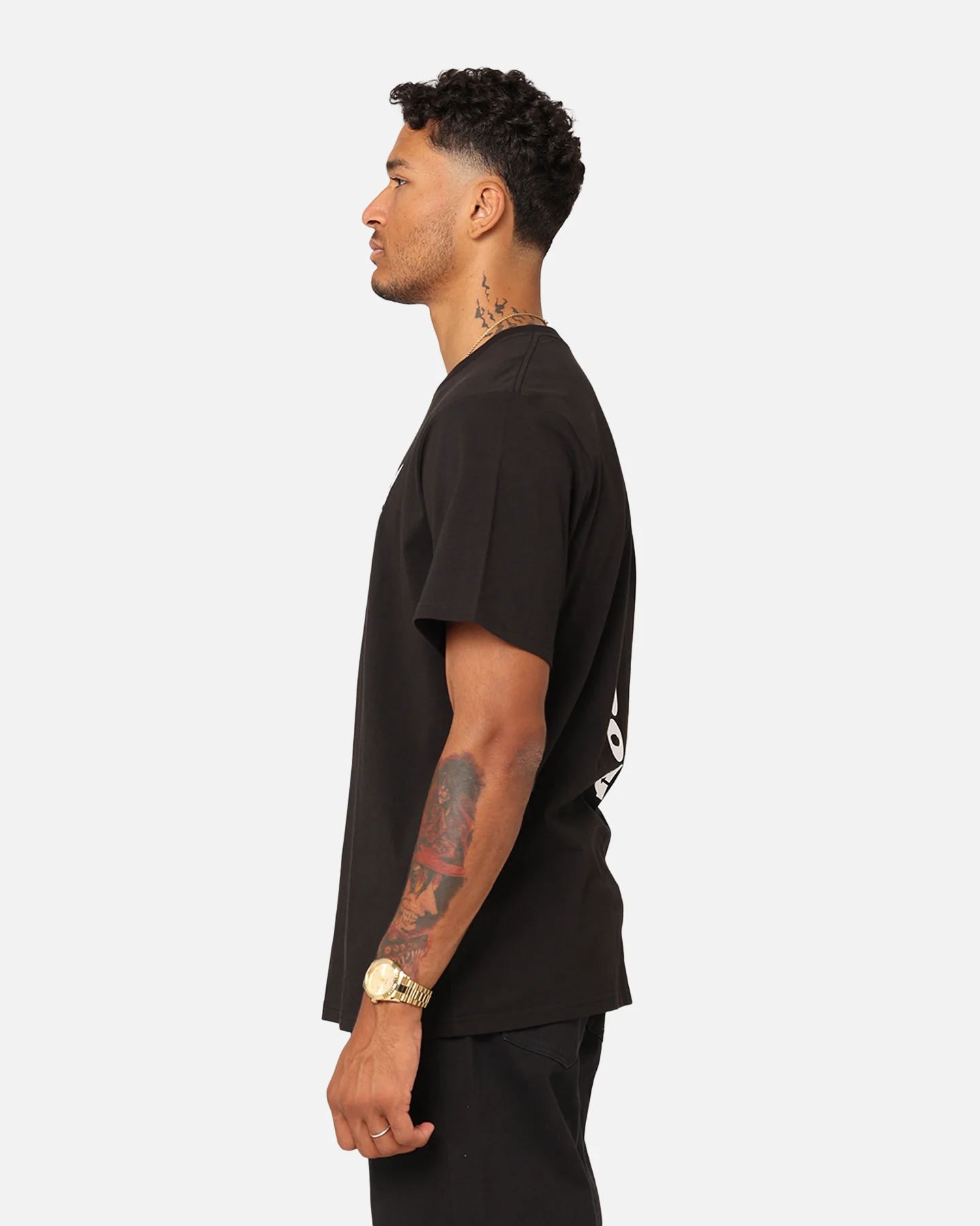 Playboy Playboy Logo Lockup T-Shirt Black - Image 7