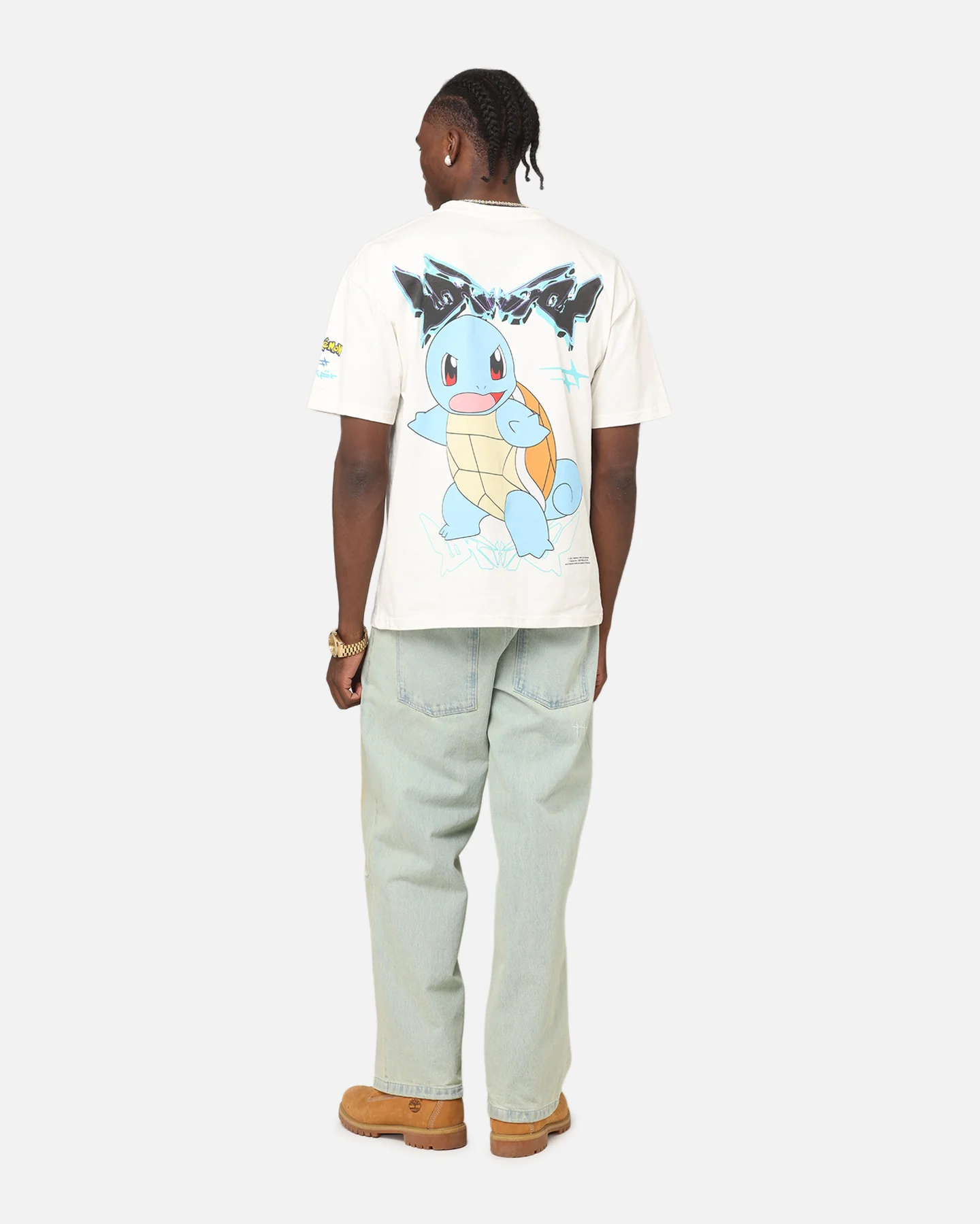 Pokémon By Loiter Squirtle T-Shirt Off White - Image 3