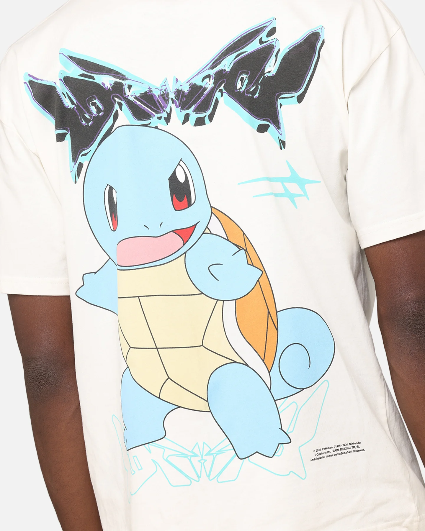 Pokémon By Loiter Squirtle T-Shirt Off White - Image 7