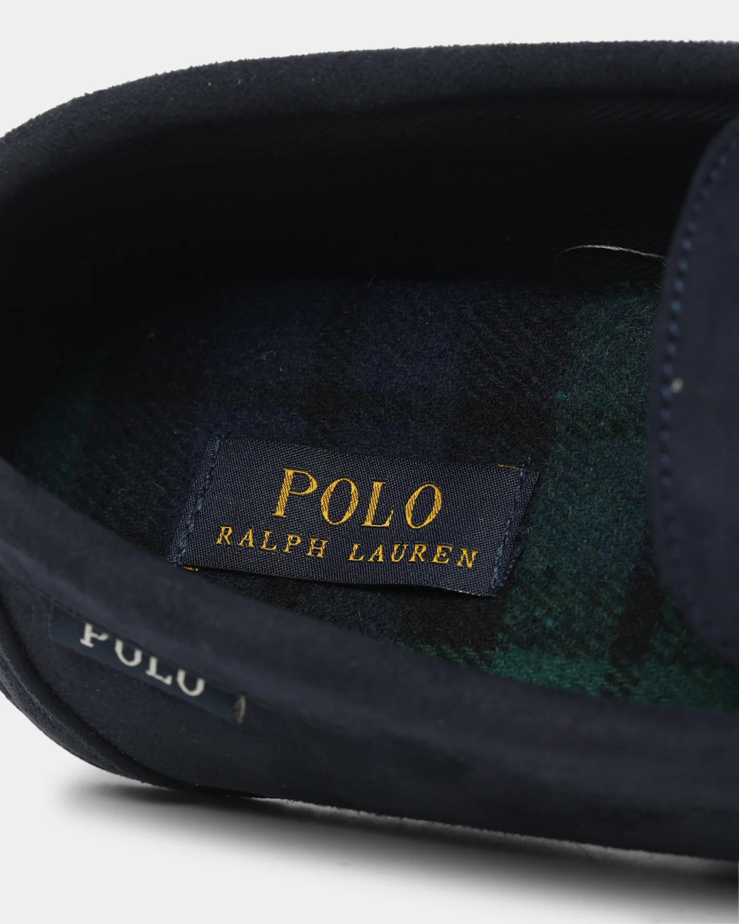 Polo Ralph Lauren Declan Slippers Snuff Navy/Tartan - Image 7