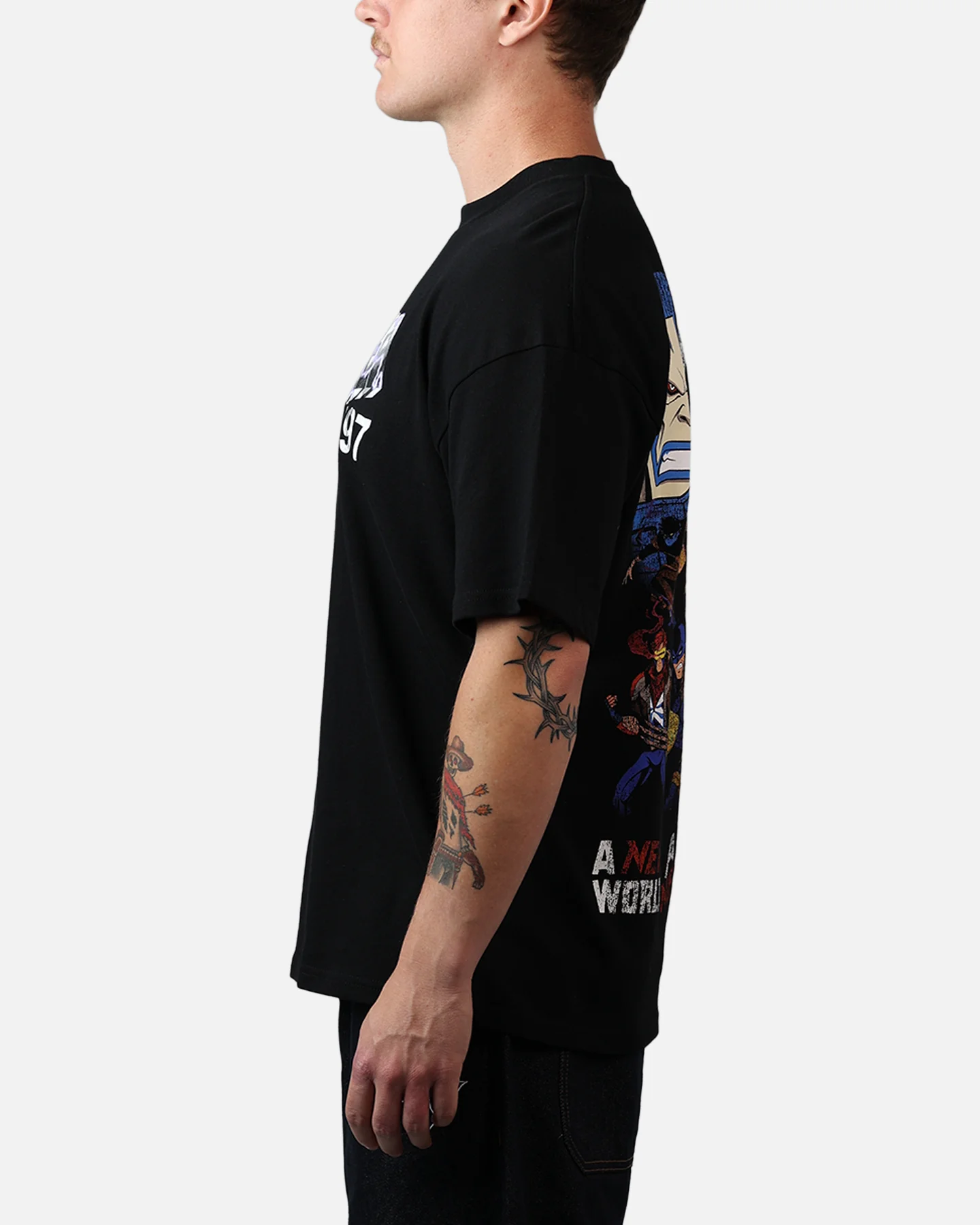 73Studio Marvel X-Men Previously On X-Men T-Shirt Black - Image 6