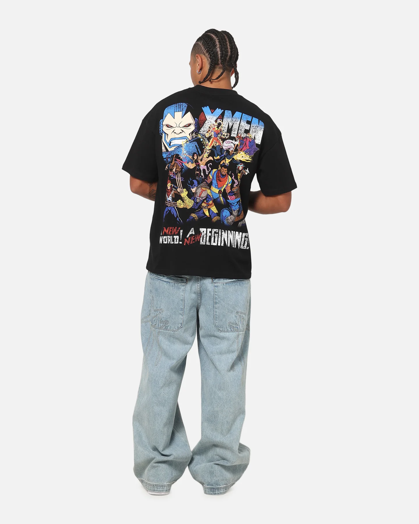 73Studio Marvel X-Men Previously On X-Men T-Shirt Black - Image 3