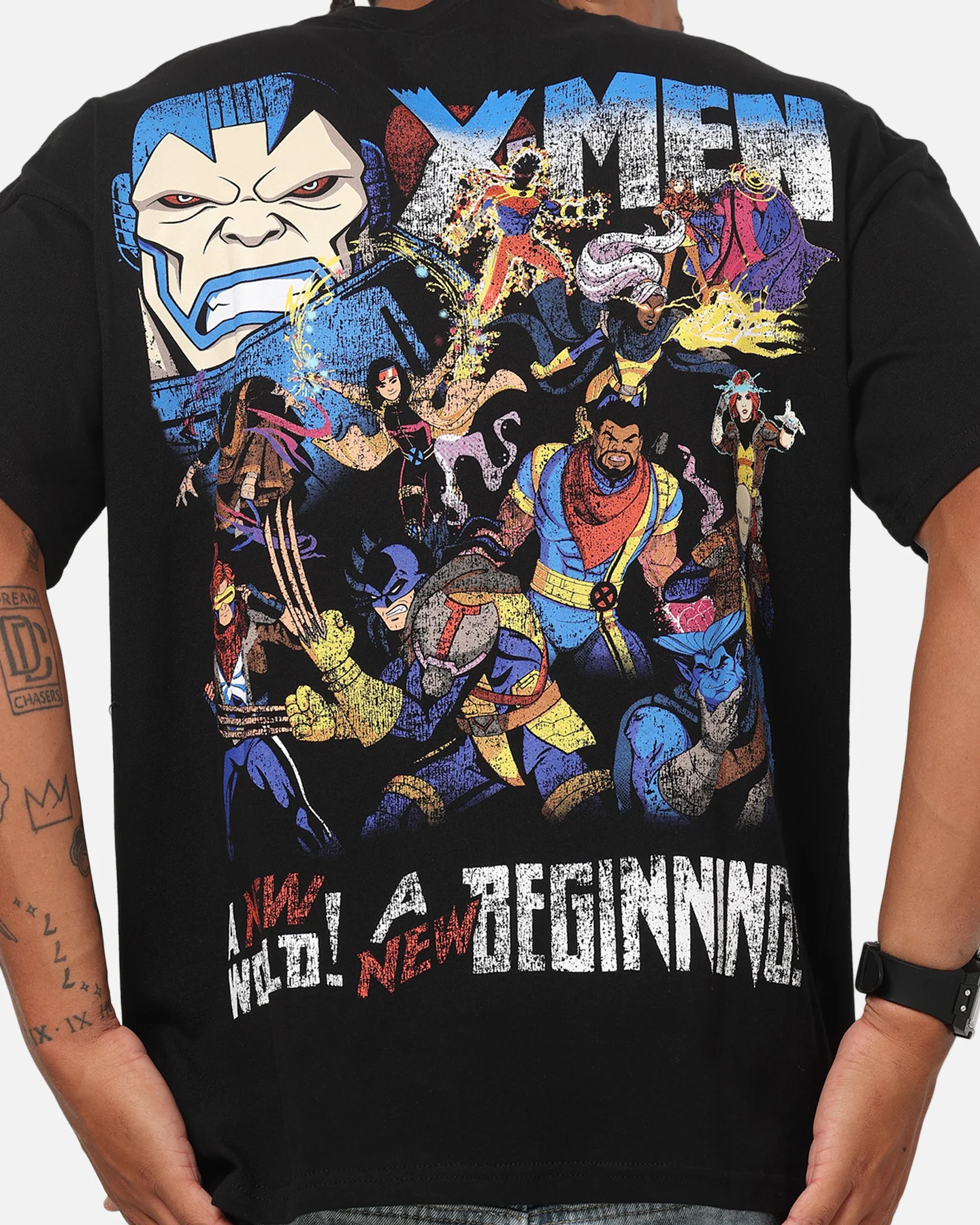 73Studio Marvel X-Men Previously On X-Men T-Shirt Black - Image 7