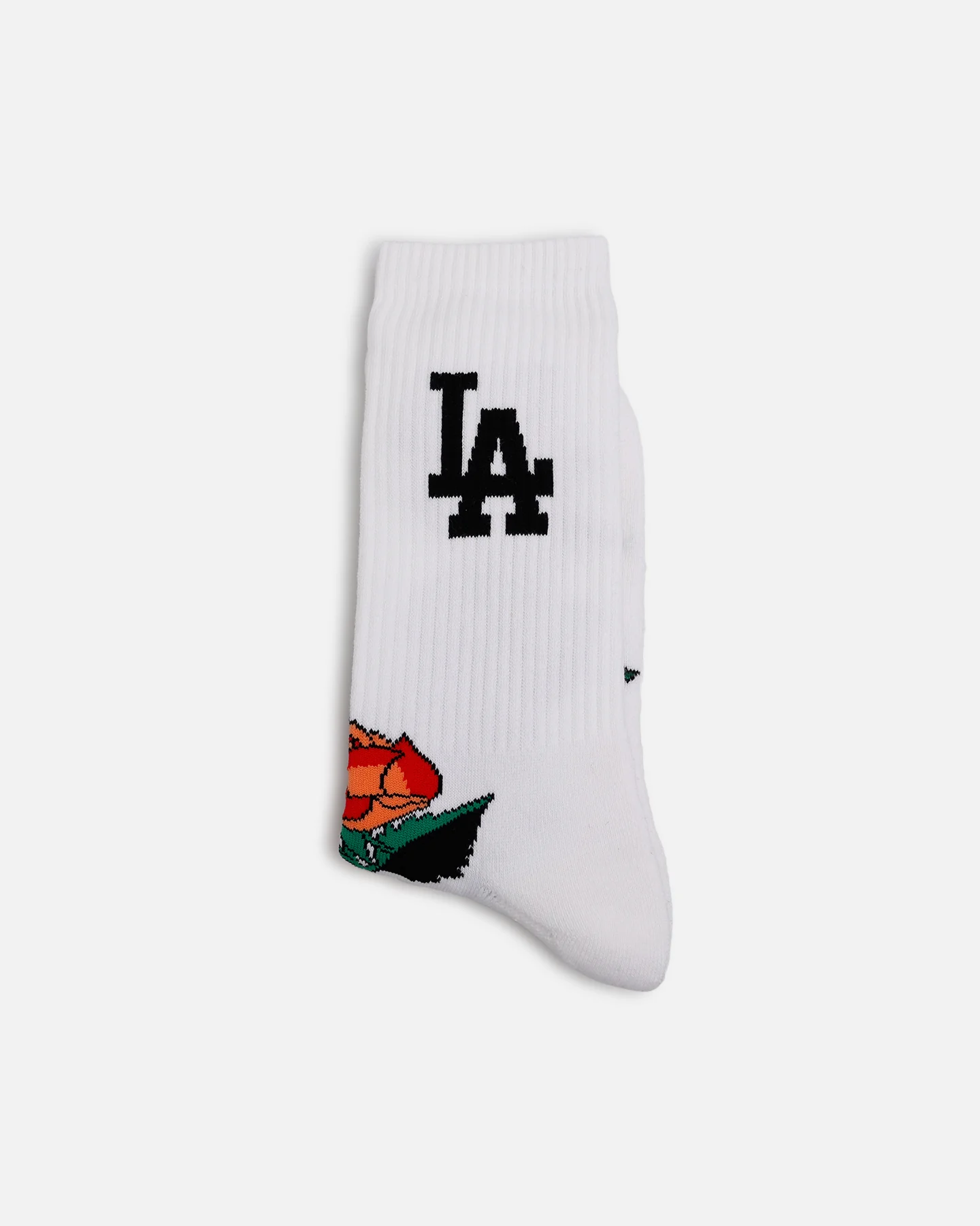 Pro Compression Los Angeles Dodgers Rose Crew Sock White - Image 3