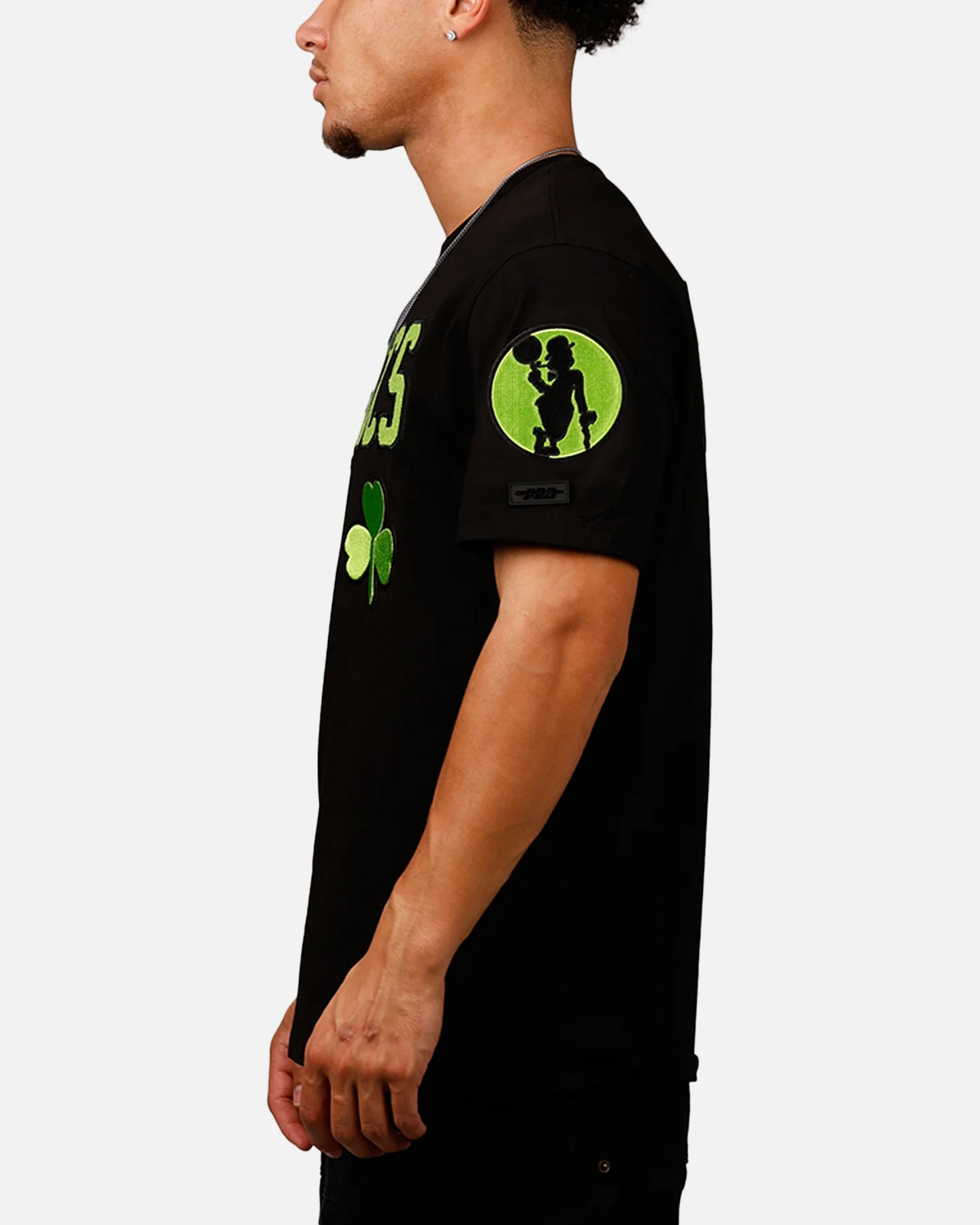 Pro Standard Boston Celtics City 24-25 Season T-Shirt Black - Image 5