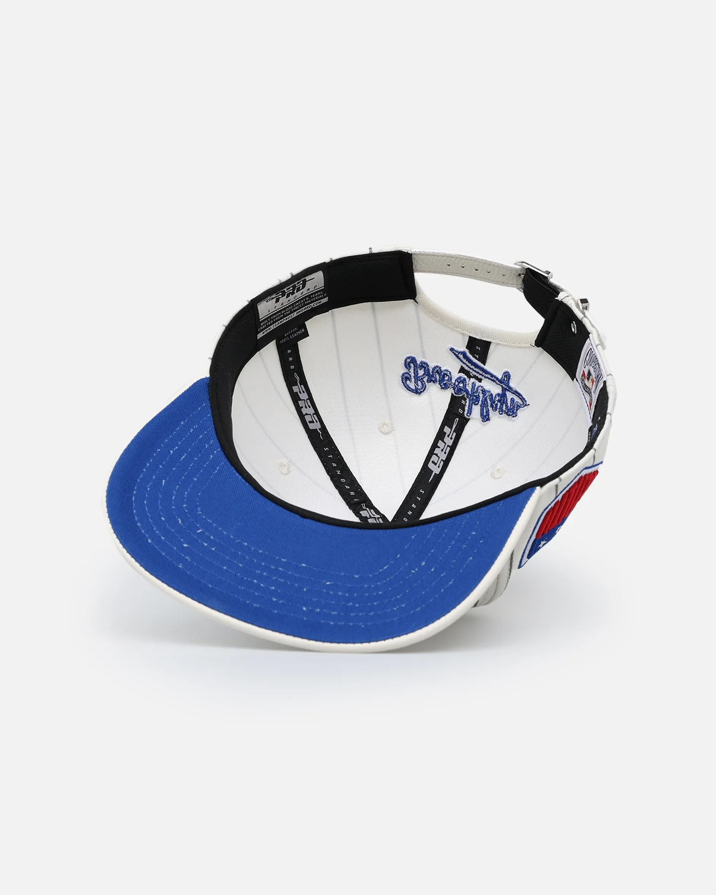 Pro Standard Brooklyn Dodgers Wool Strapback Eggshell/Yellow - Image 7