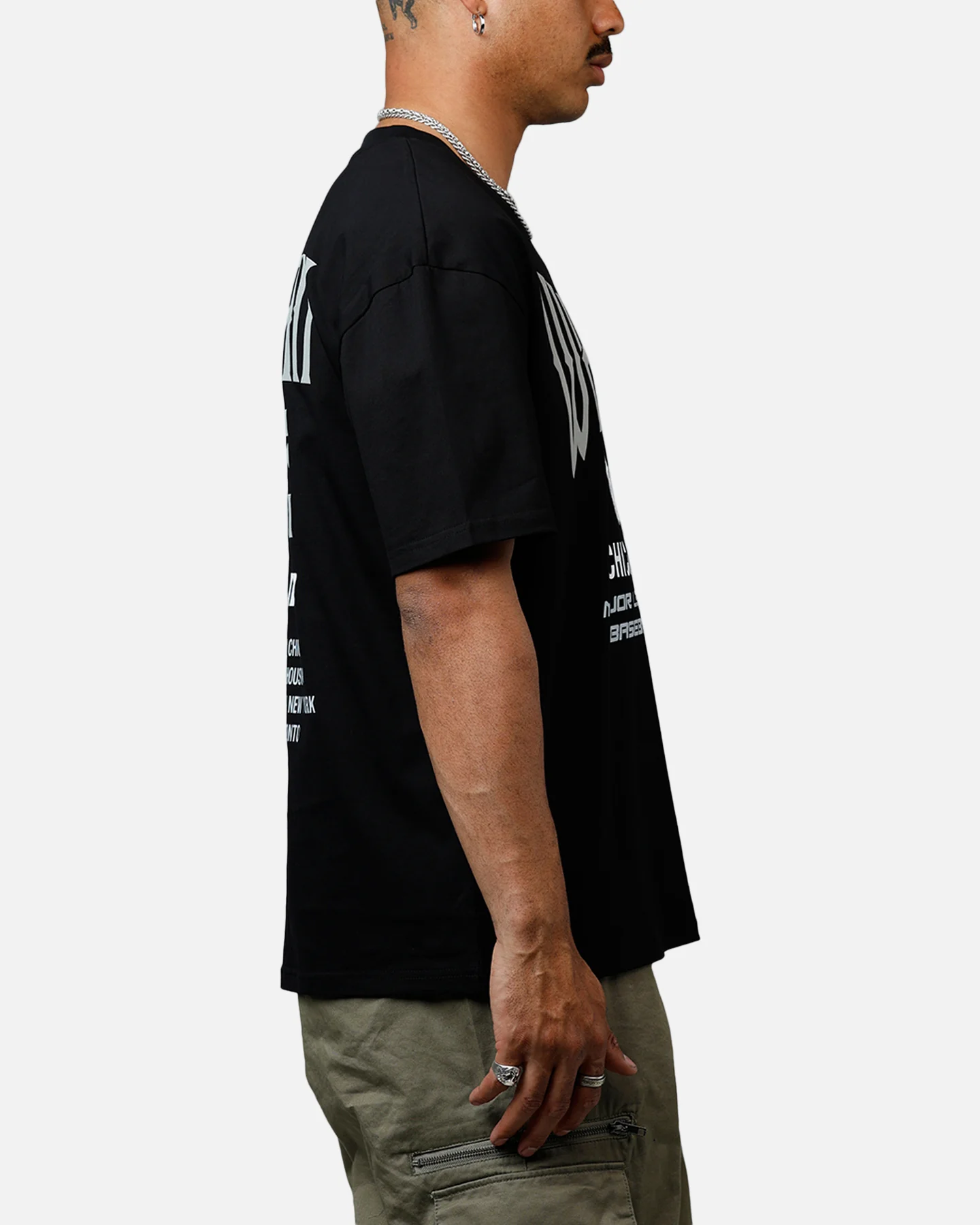 Pro Standard Chicago White Sox City Tour 2.0 T-Shirt Black - Image 4