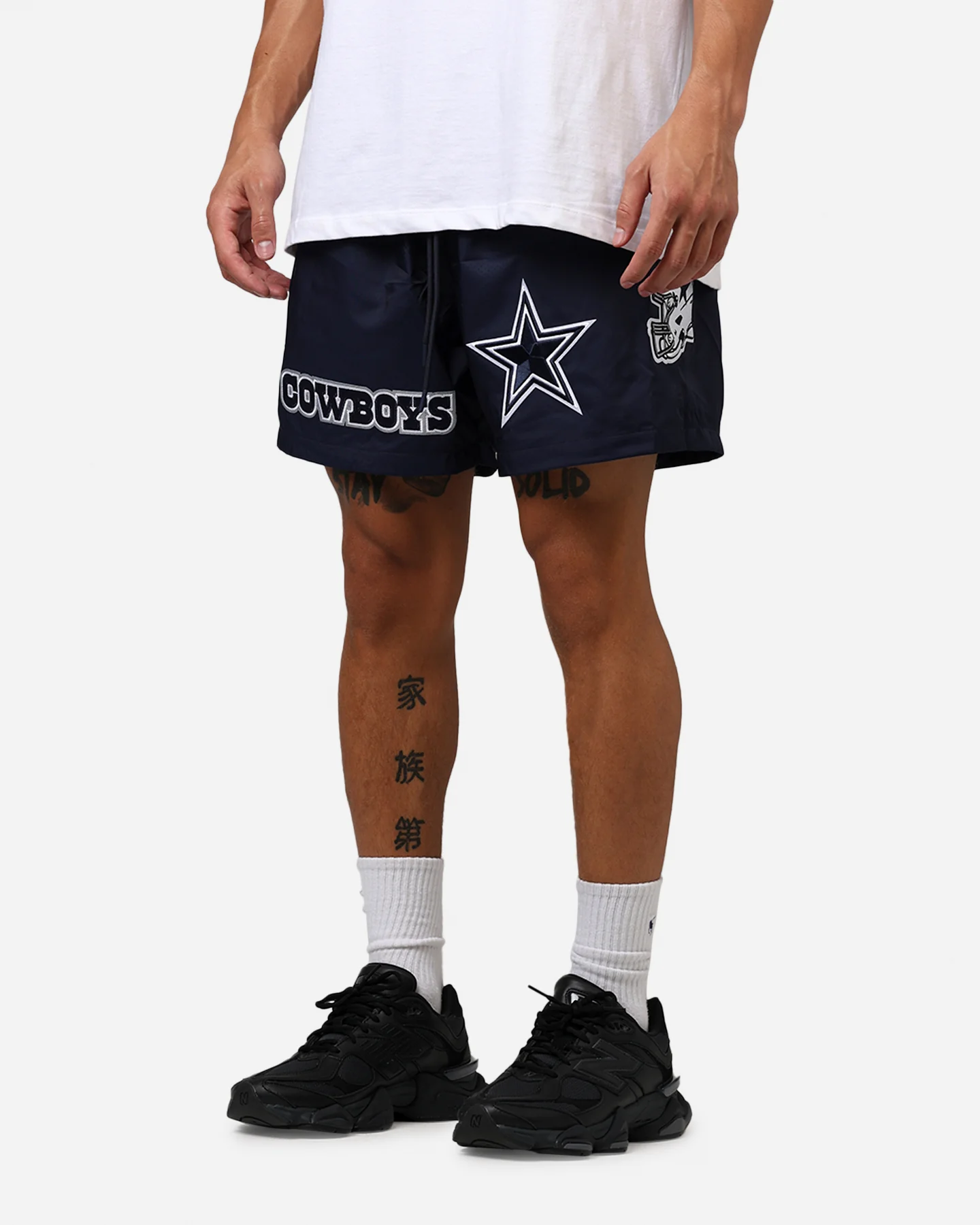 Pro Standard Dallas Cowboys Classic Woven Shorts Midnight Navy - Image 4