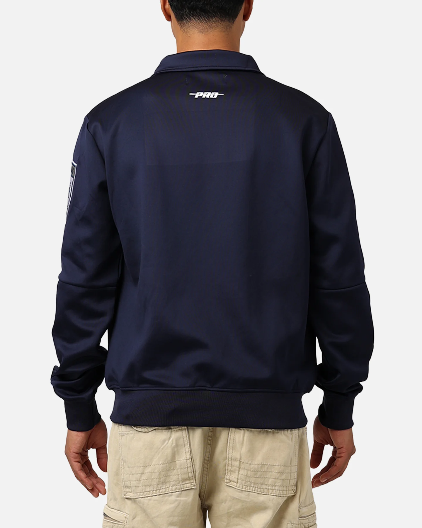 Pro Standard Dallas Cowboys Fast Lane Track Jacket Midnight Navy - Image 2