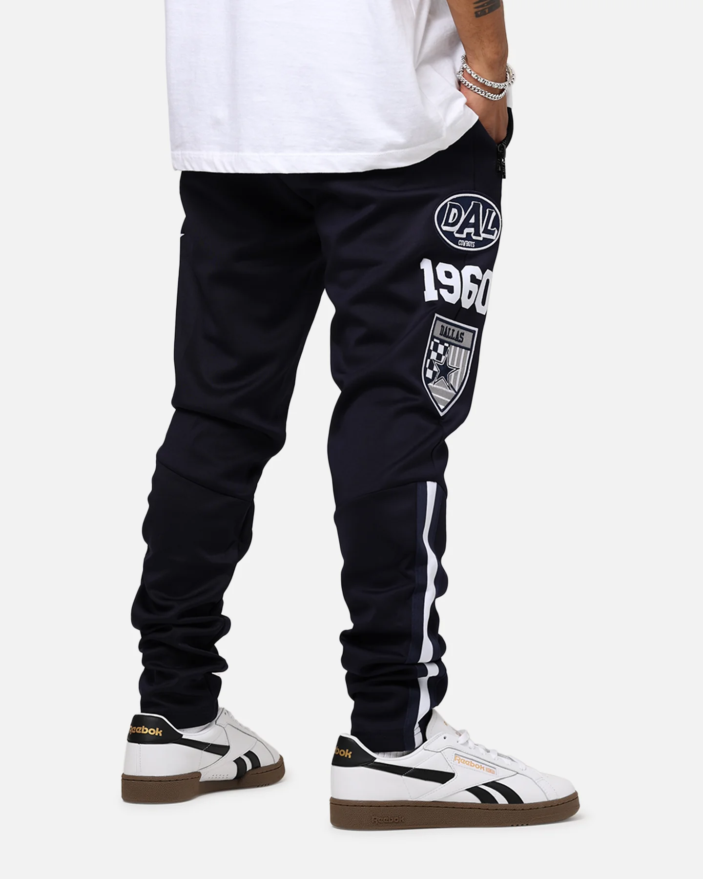 Pro Standard Dallas Cowboys Fast Lane Trackpant Midnight Navy - Image 3