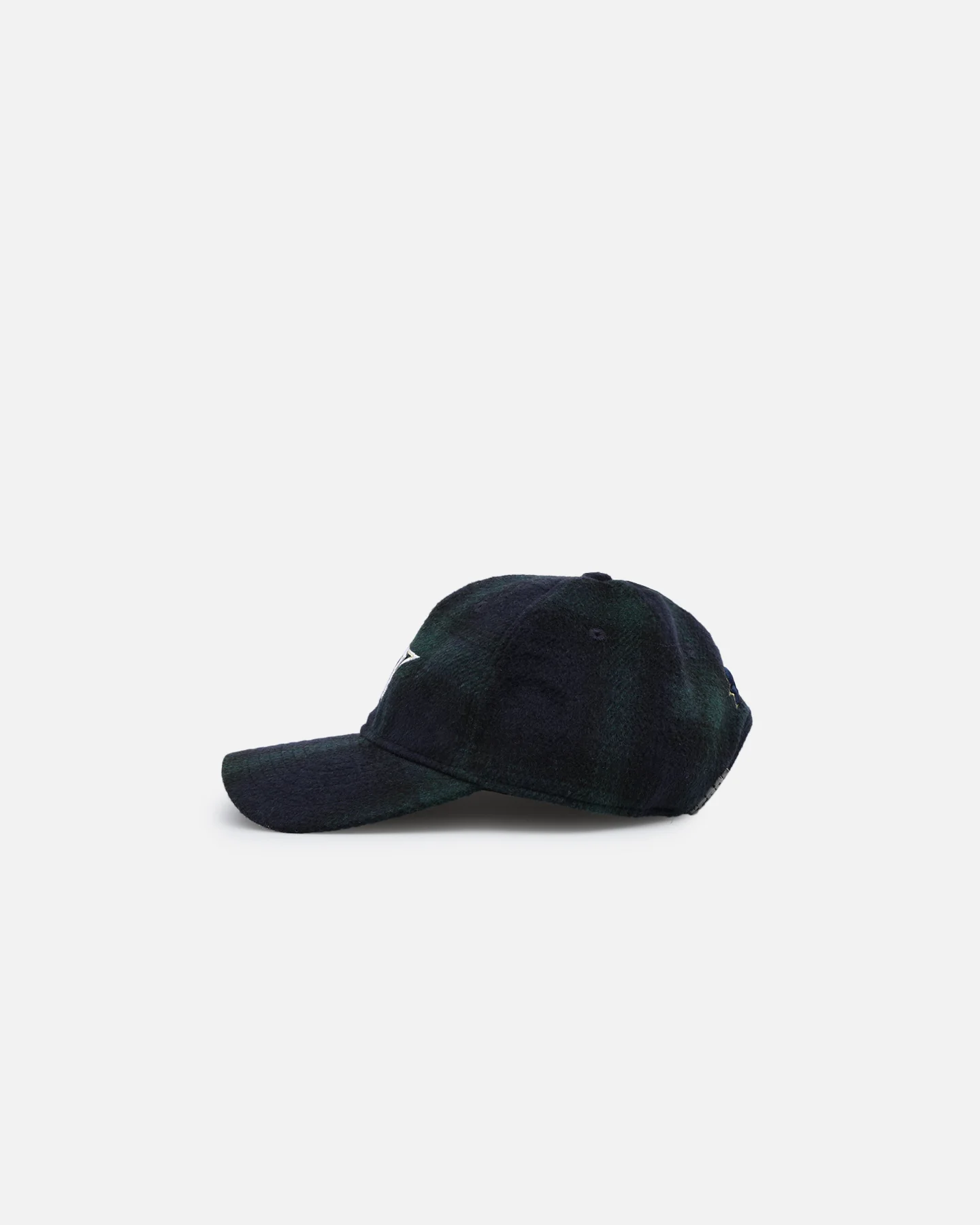Pro Standard Dallas Cowboys Pro Prep Plaid Strapback Forest Green/Midnight Navy - Image 4