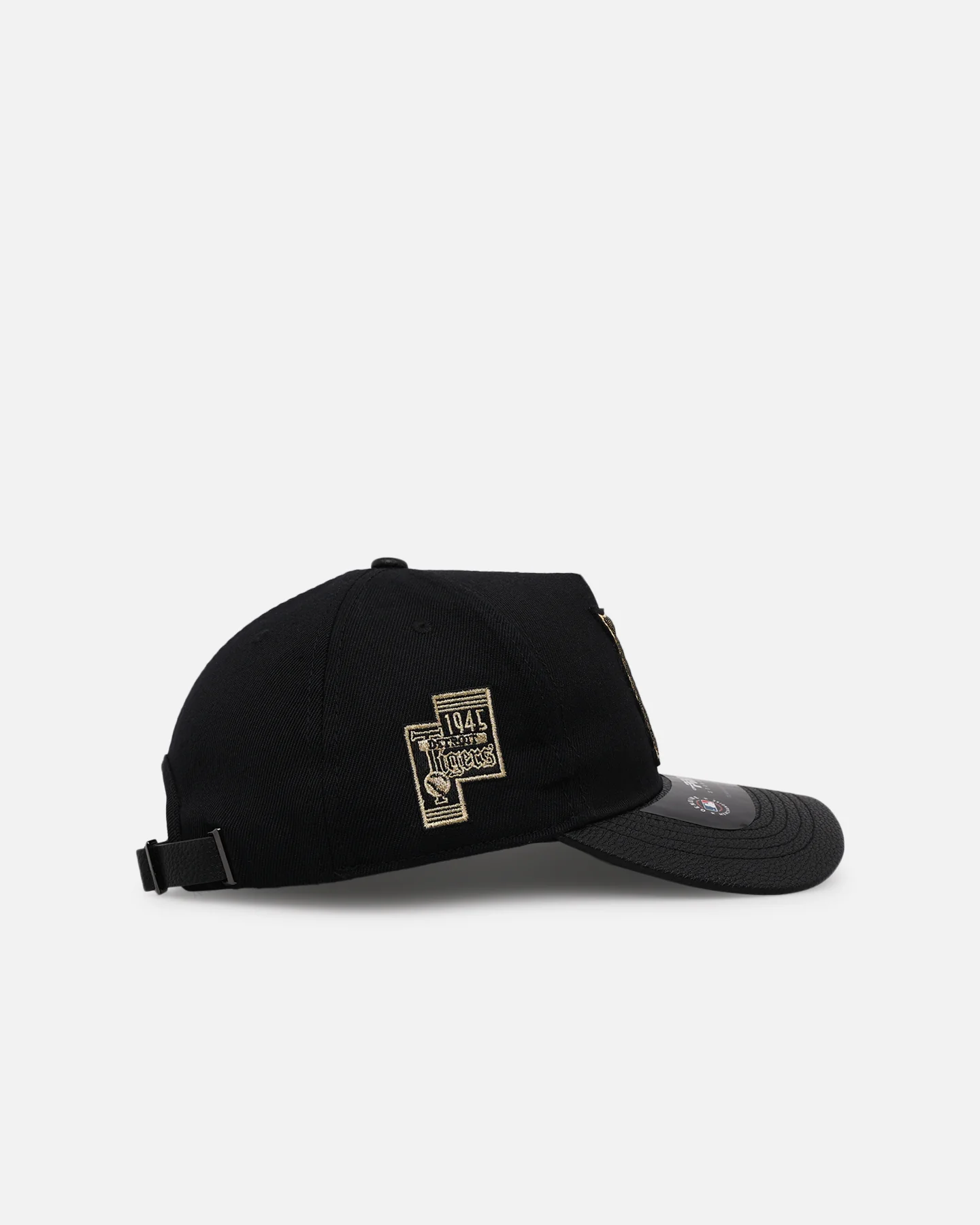 Pro Standard Detroit Tigers 'Gold Twist' Pro Pinch Strapback Black/Gold - Image 3