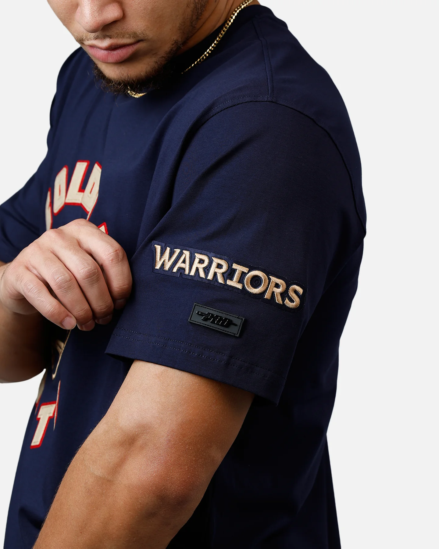 Pro Standard Golden State Warriors City 24-25 Season T-Shirt Navy - Image 6