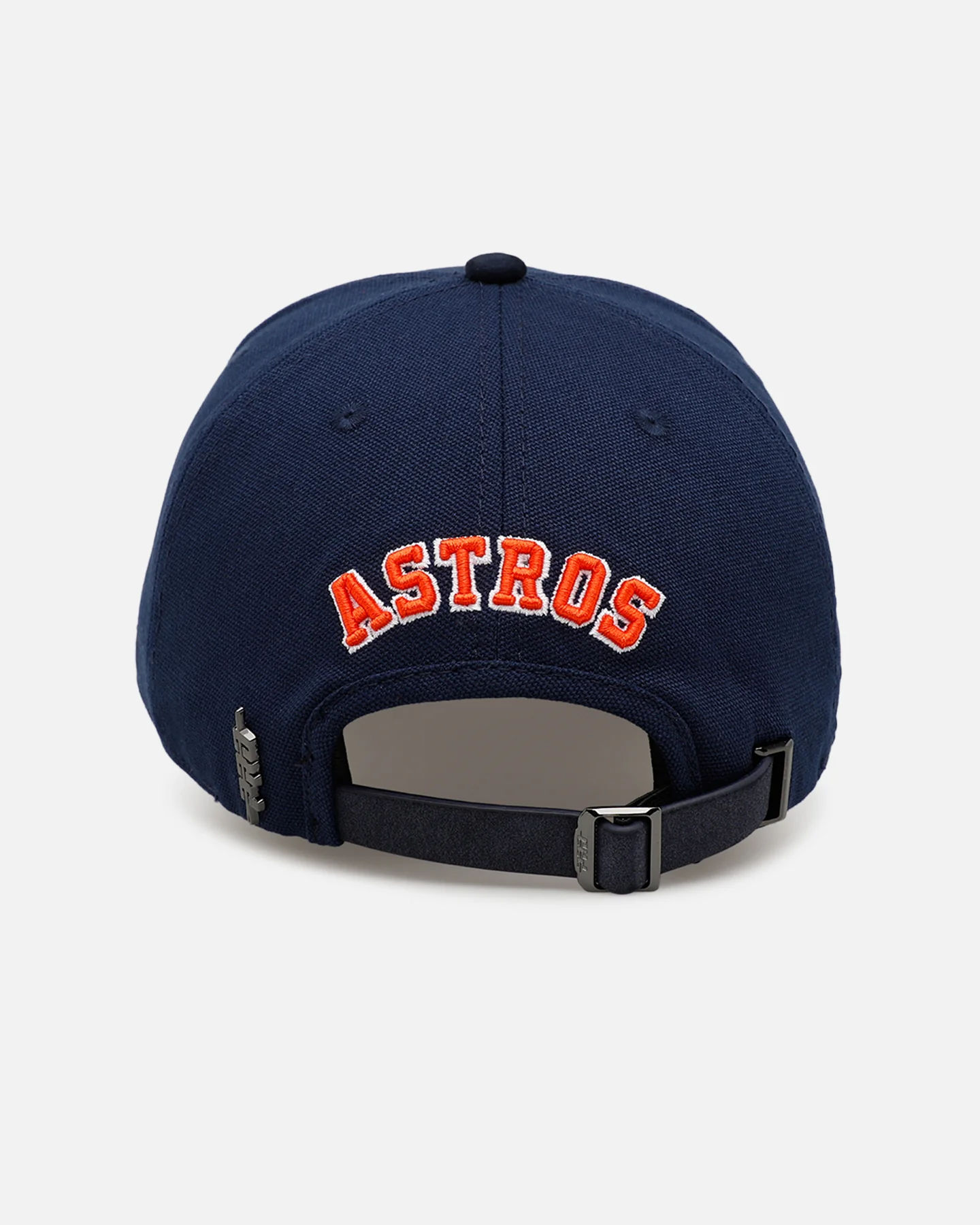 Pro Standard Houston Astros 'Team Color Suede' Pro Pinch Strapback Official Team Color - Image 2