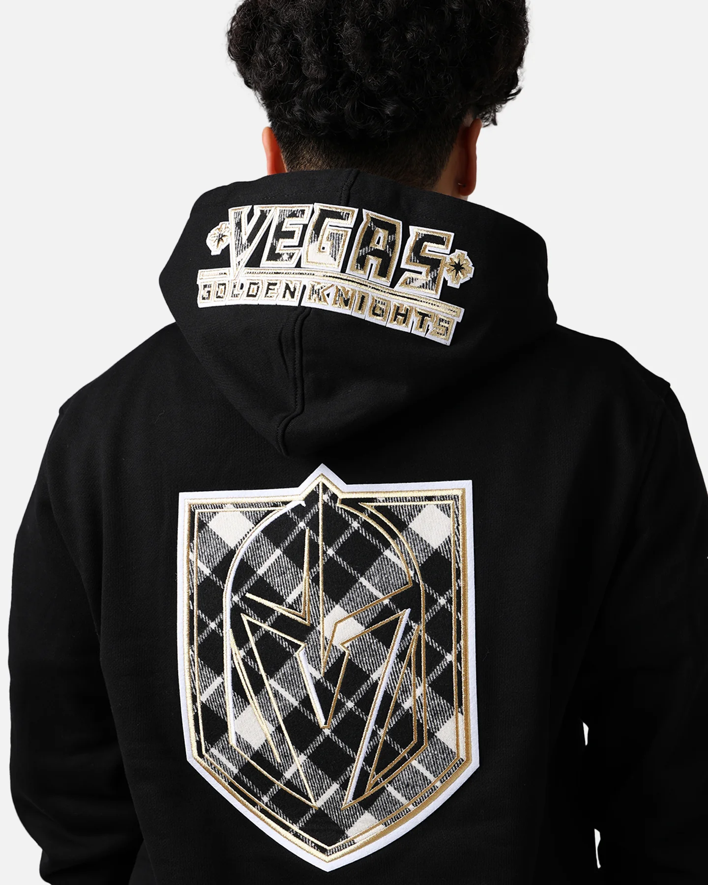 Pro Standard Vegas Golden Knights Pro Prep Hoodie White/Black - Image 11